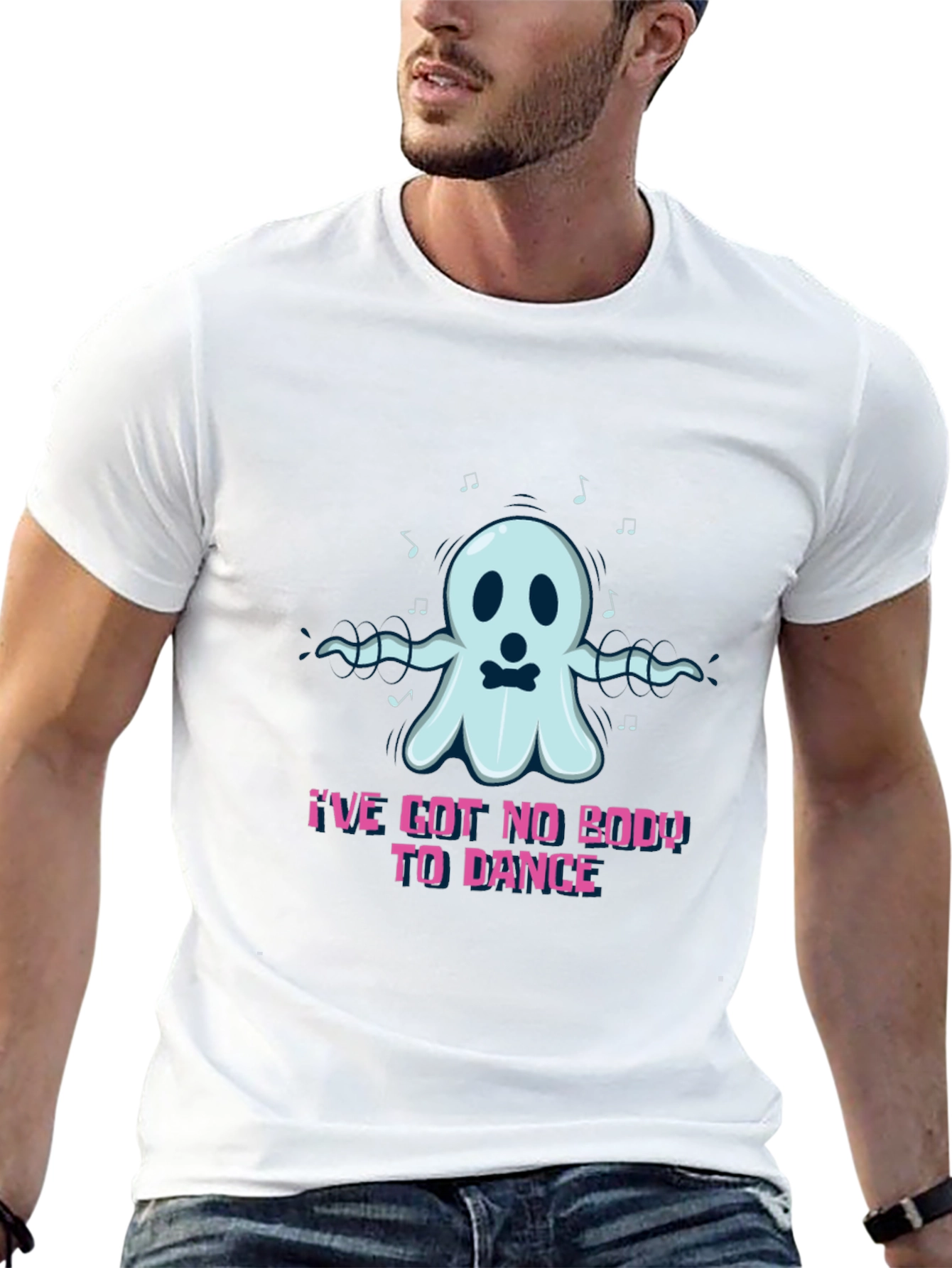 Humorous Halloween Ghost Dance T-Shirt