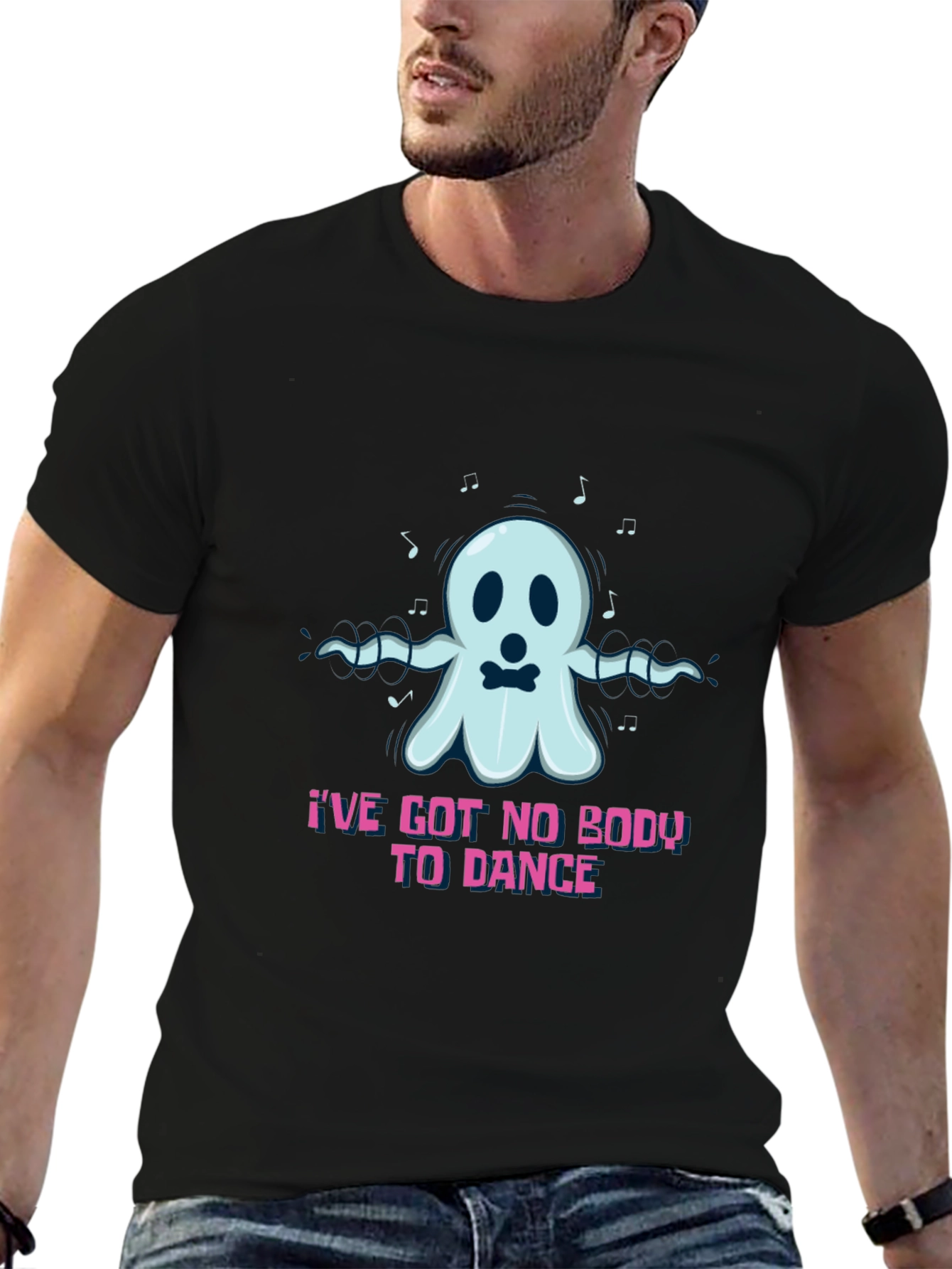 Humorous Halloween Ghost Dance T-Shirt