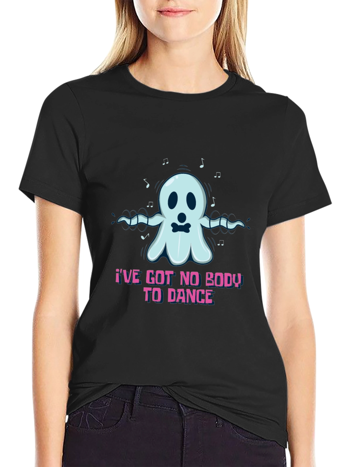 Humorous Halloween Ghost Dance T-Shirt