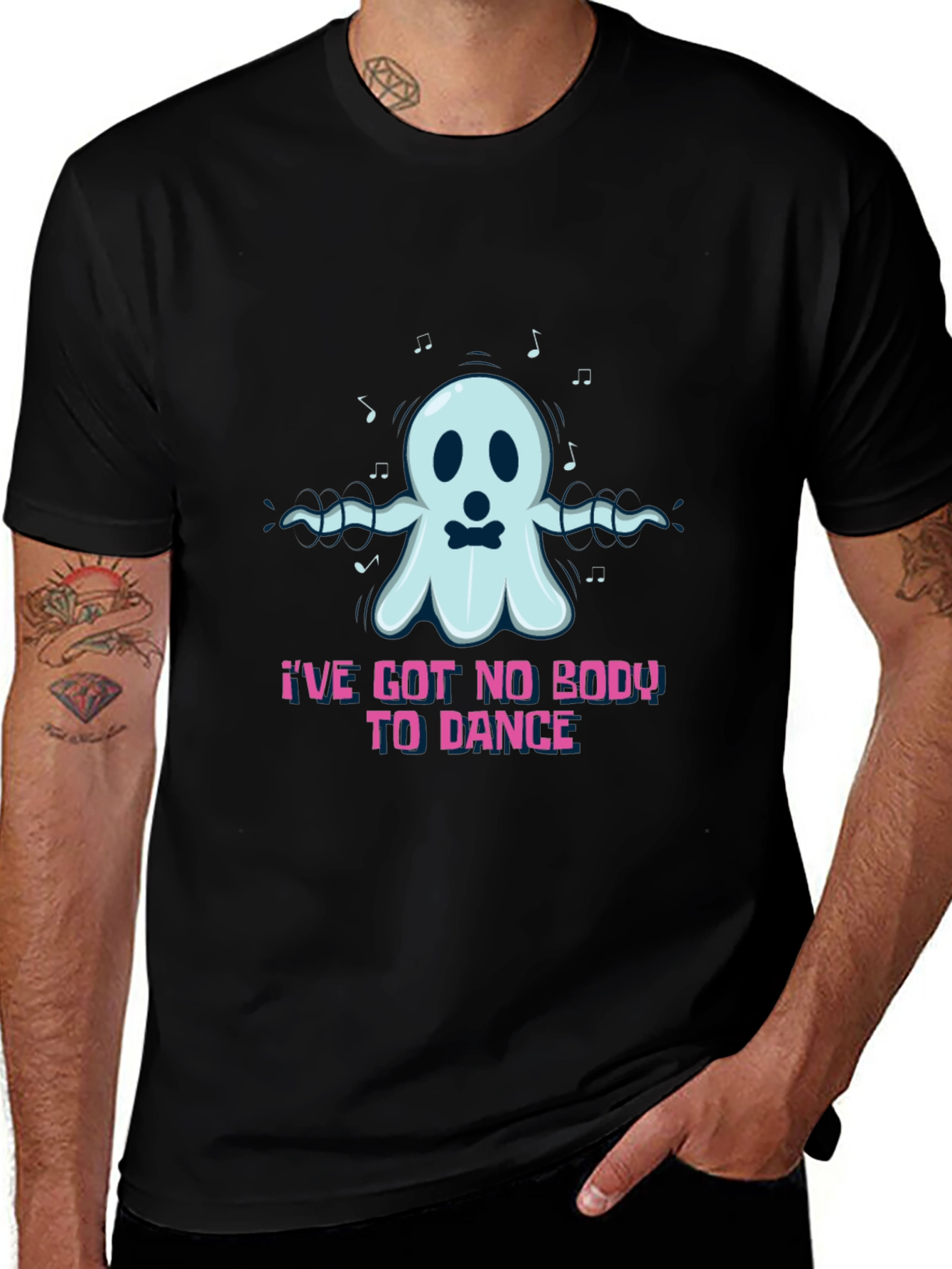 Humorous Halloween Ghost Dance T-Shirt