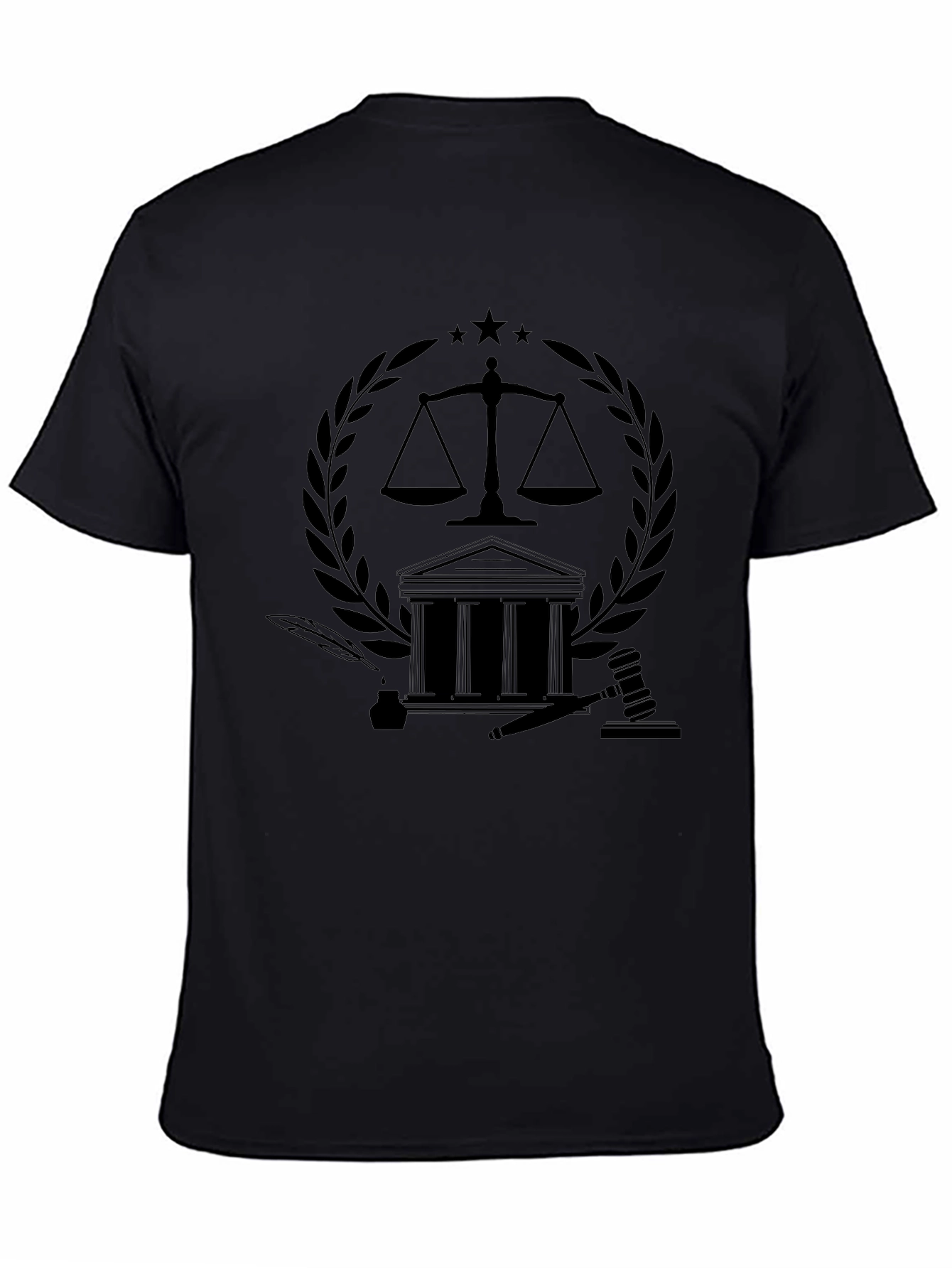 Scales of Justice Graphic T-Shirt