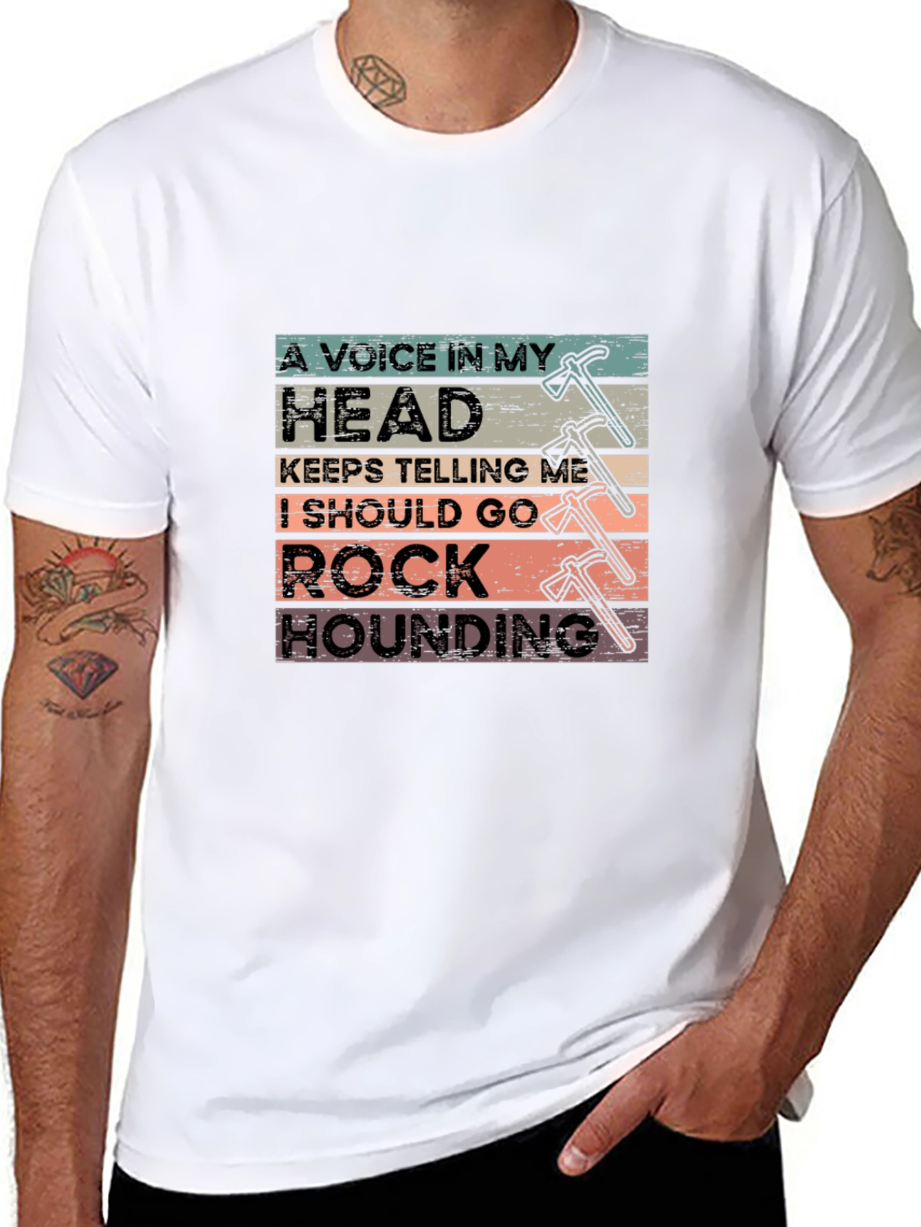 Rock Hounding Graphic Tee - Adventure Awaits