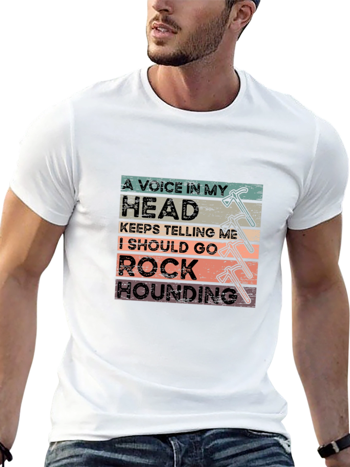 Rock Hounding Graphic Tee - Adventure Awaits