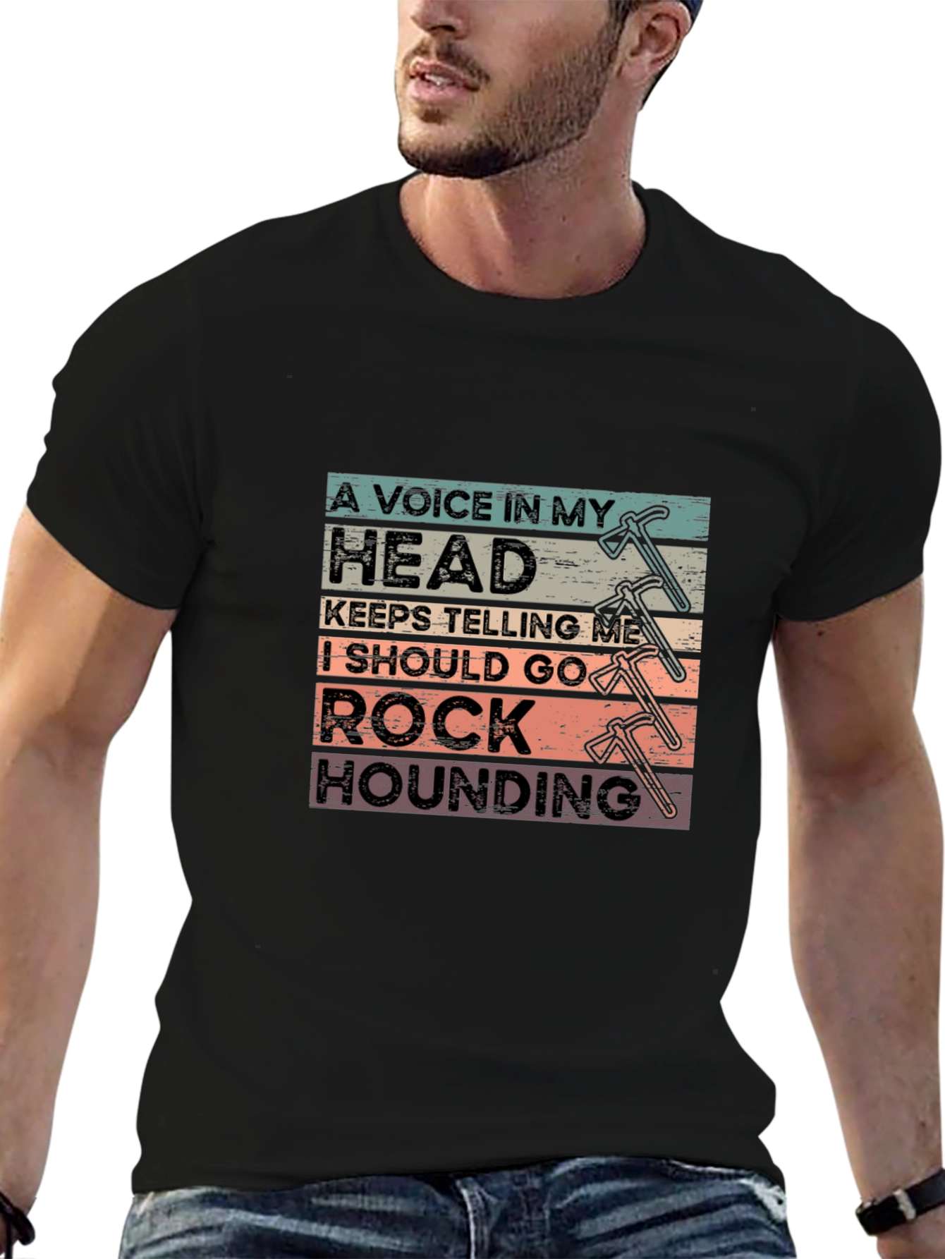 Rock Hounding Graphic Tee - Adventure Awaits