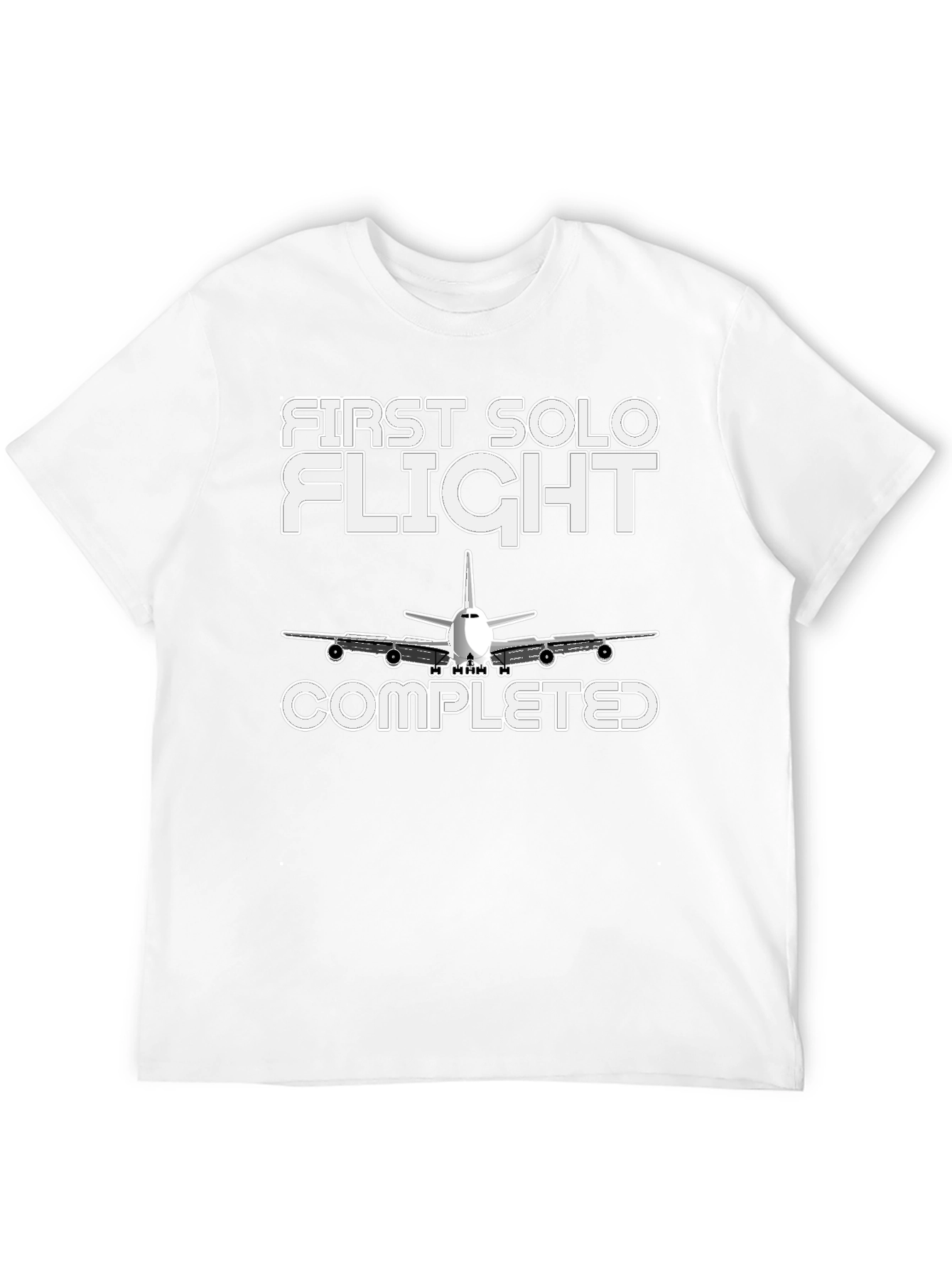 First Solo Flight Completed Graphic Tee