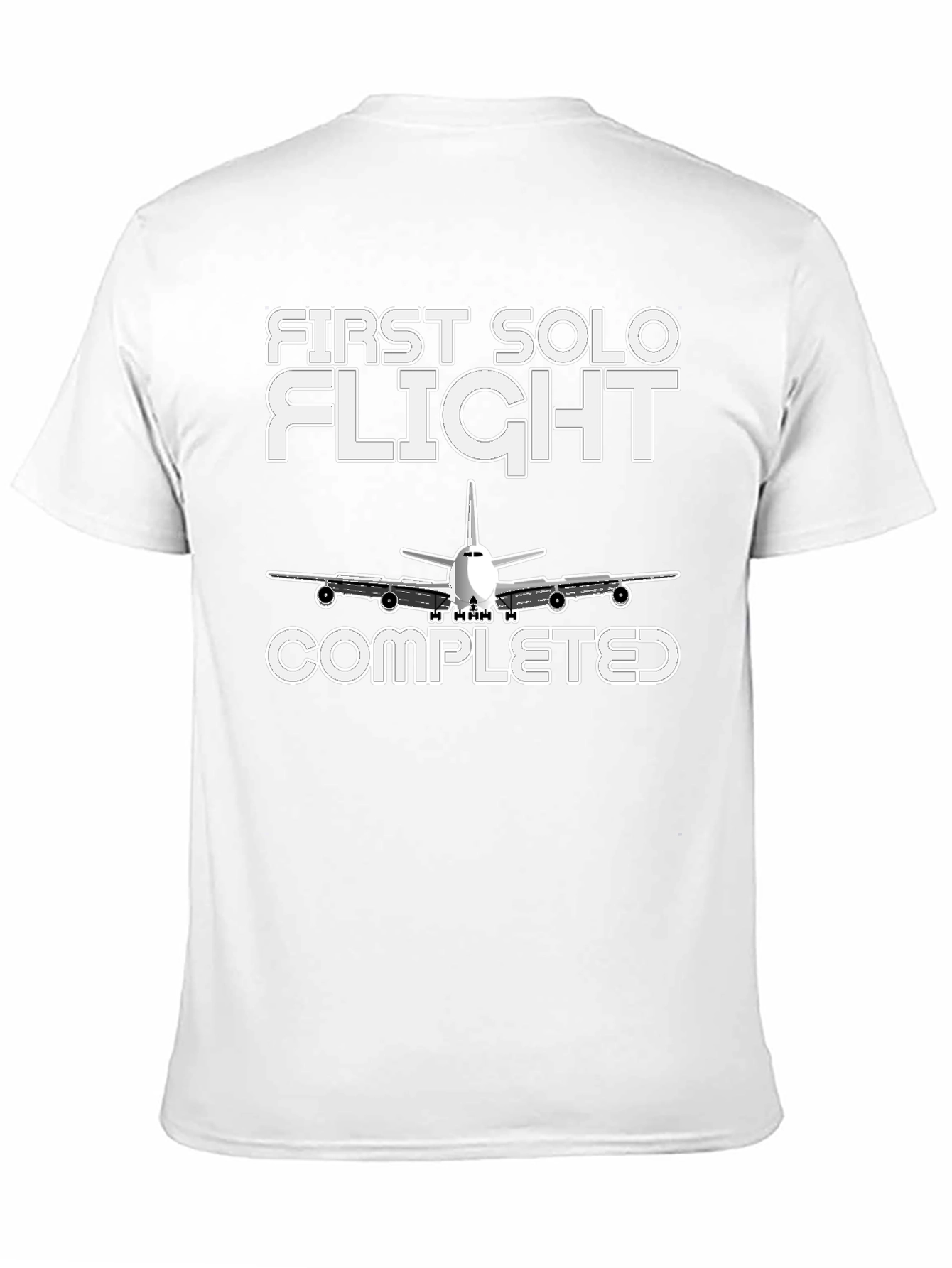 First Solo Flight Completed Graphic Tee
