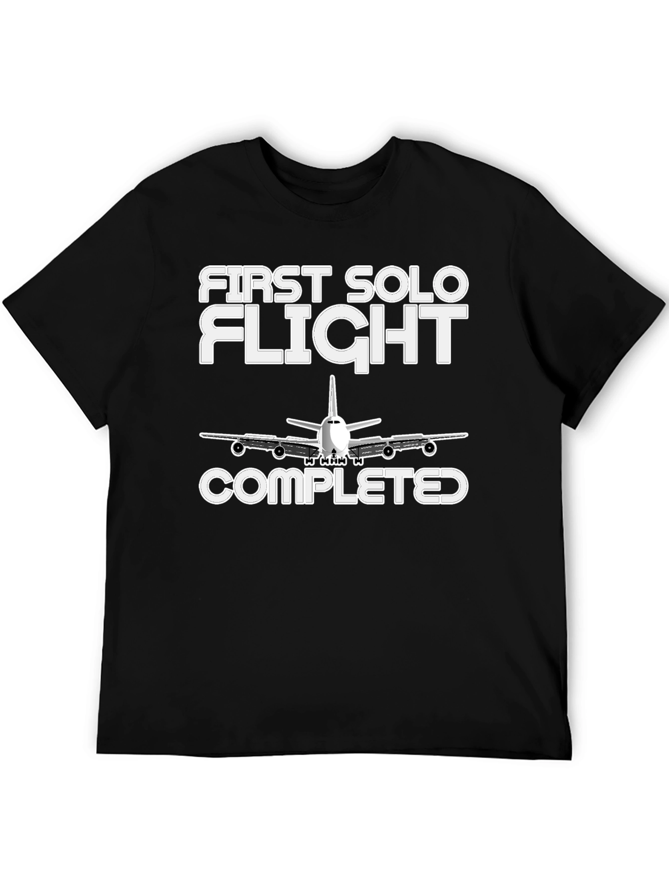 First Solo Flight Completed Graphic Tee
