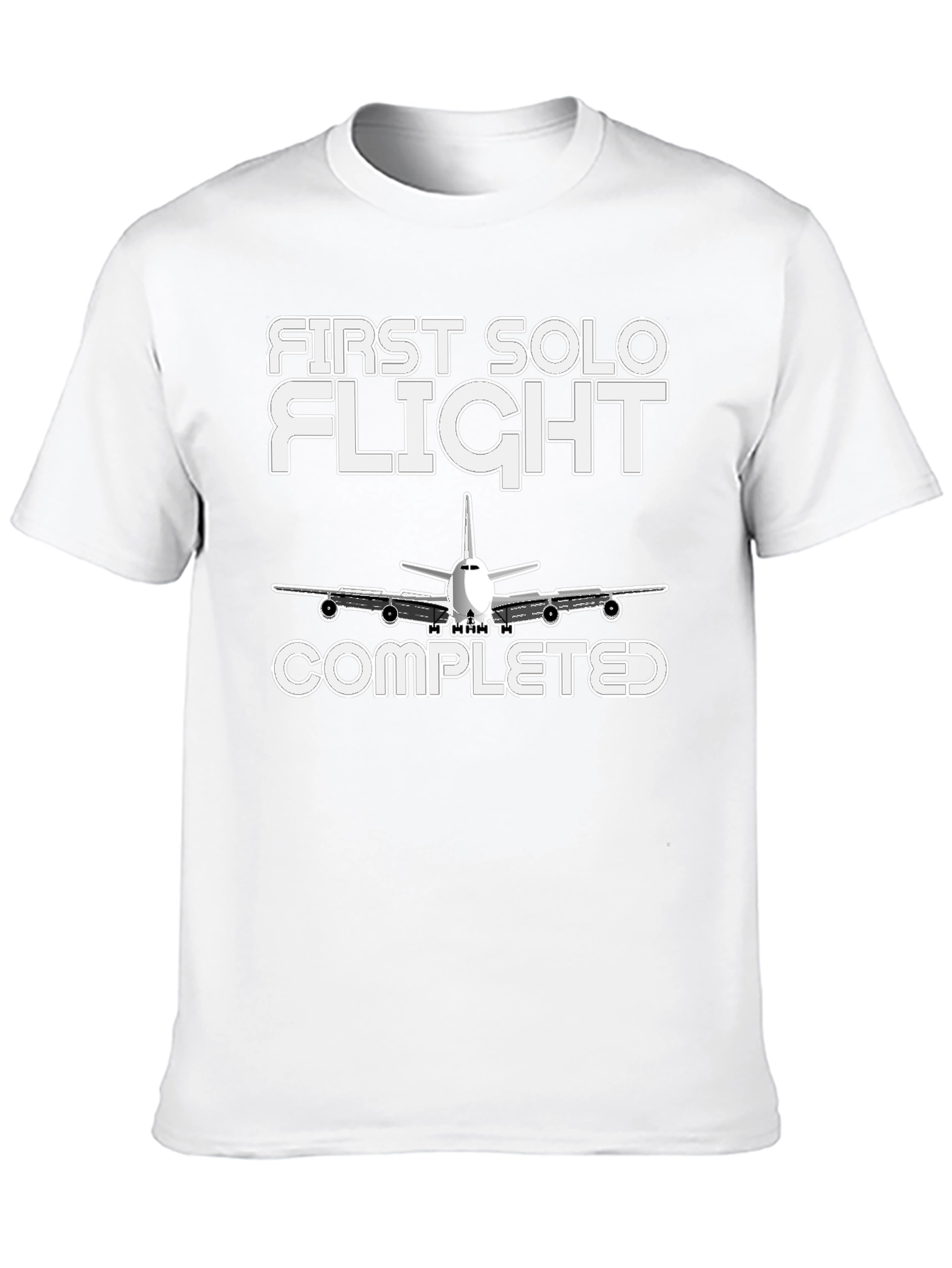 First Solo Flight Completed Graphic Tee