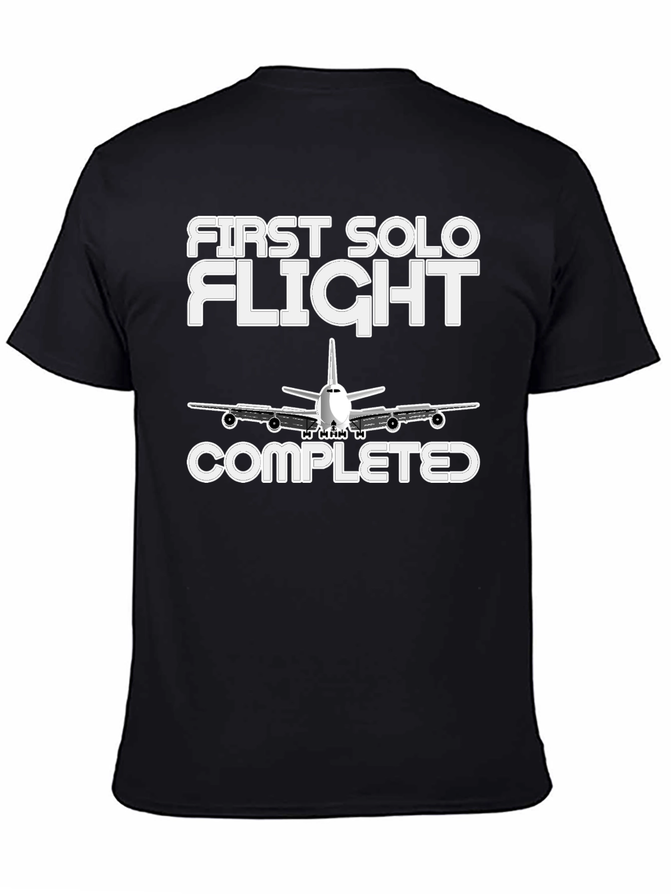 First Solo Flight Completed Graphic Tee