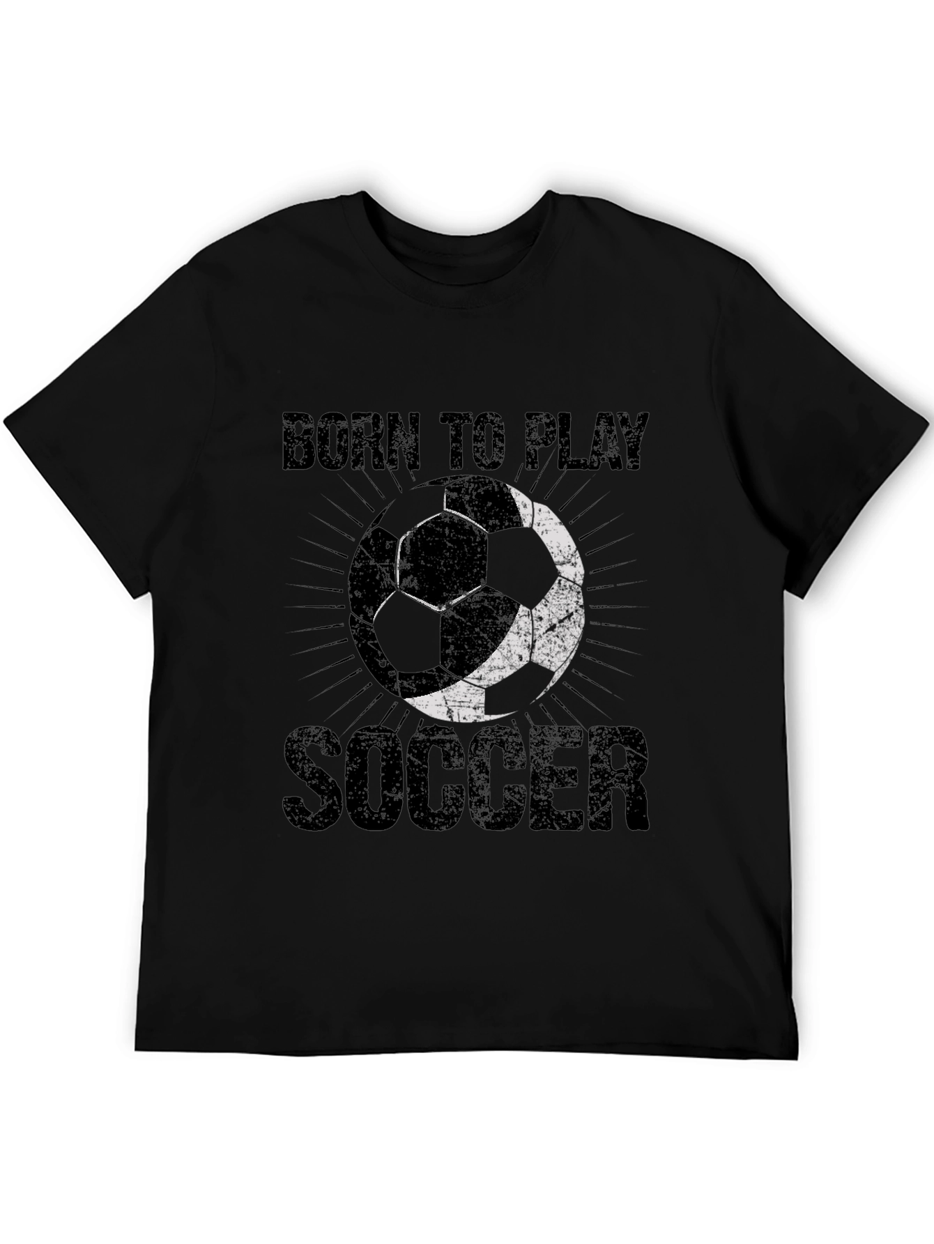 Born to Play Soccer Graphic T-Shirt