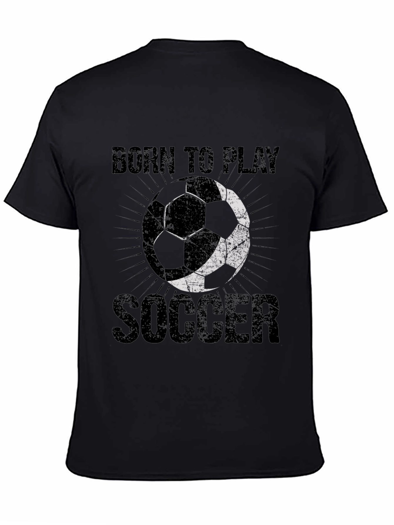 Born to Play Soccer Graphic T-Shirt