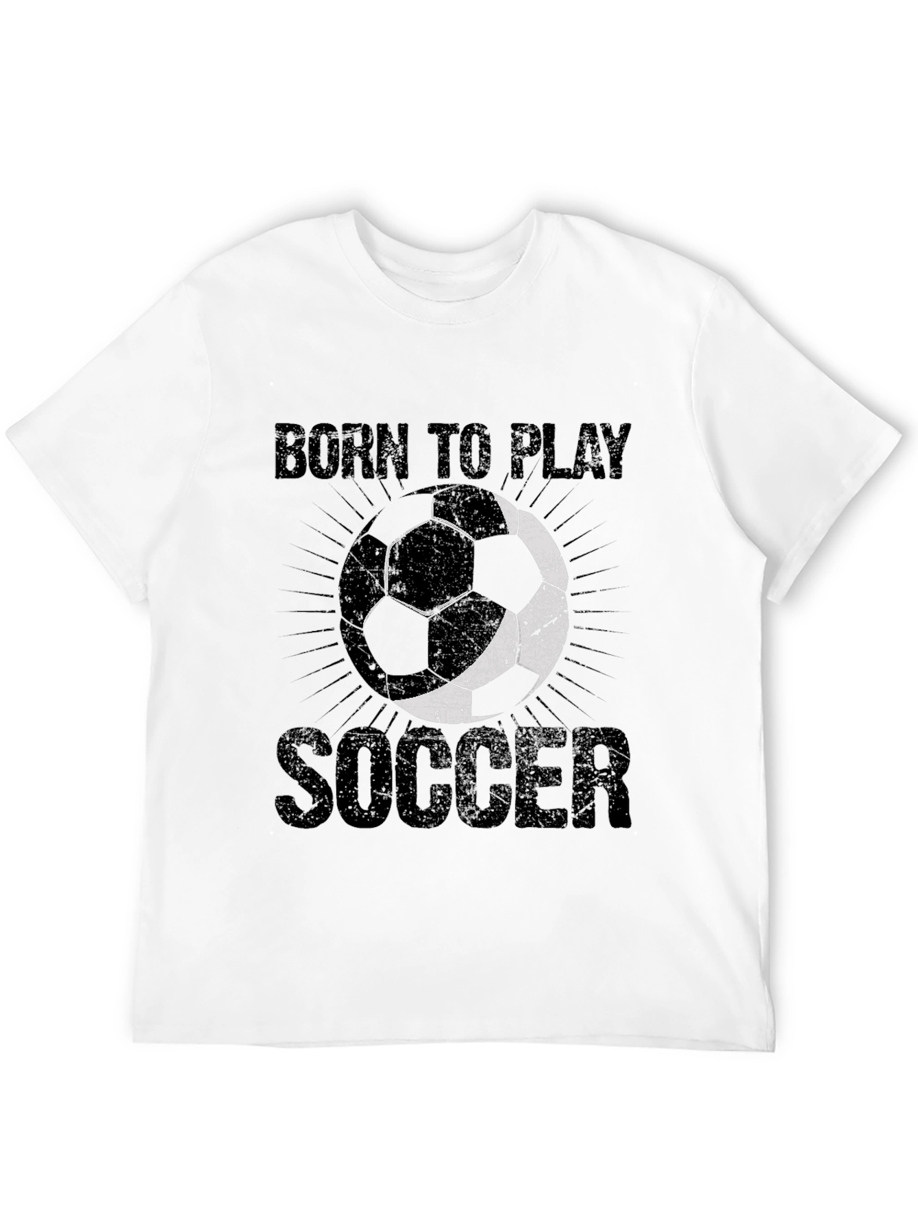Born to Play Soccer Graphic T-Shirt