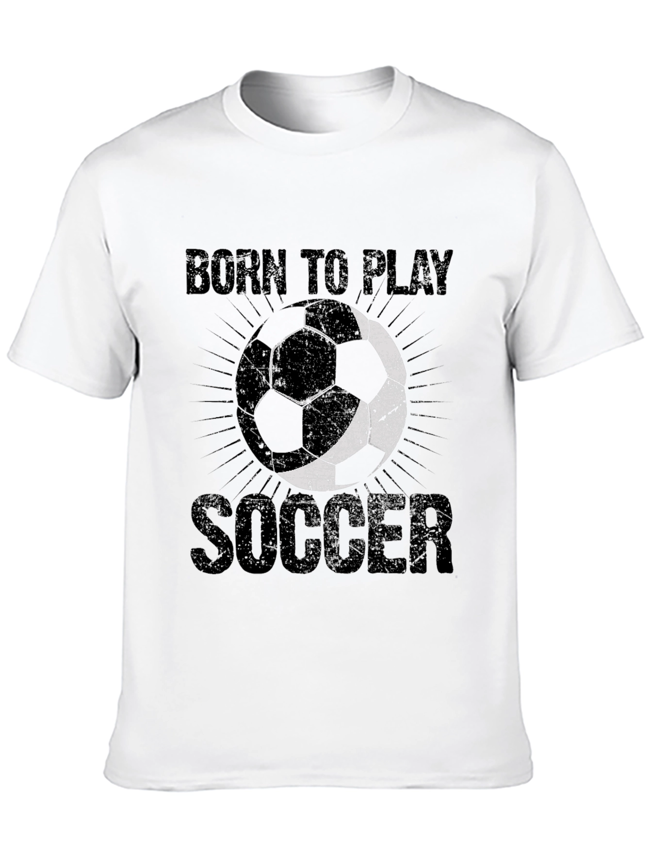 Born to Play Soccer Graphic T-Shirt