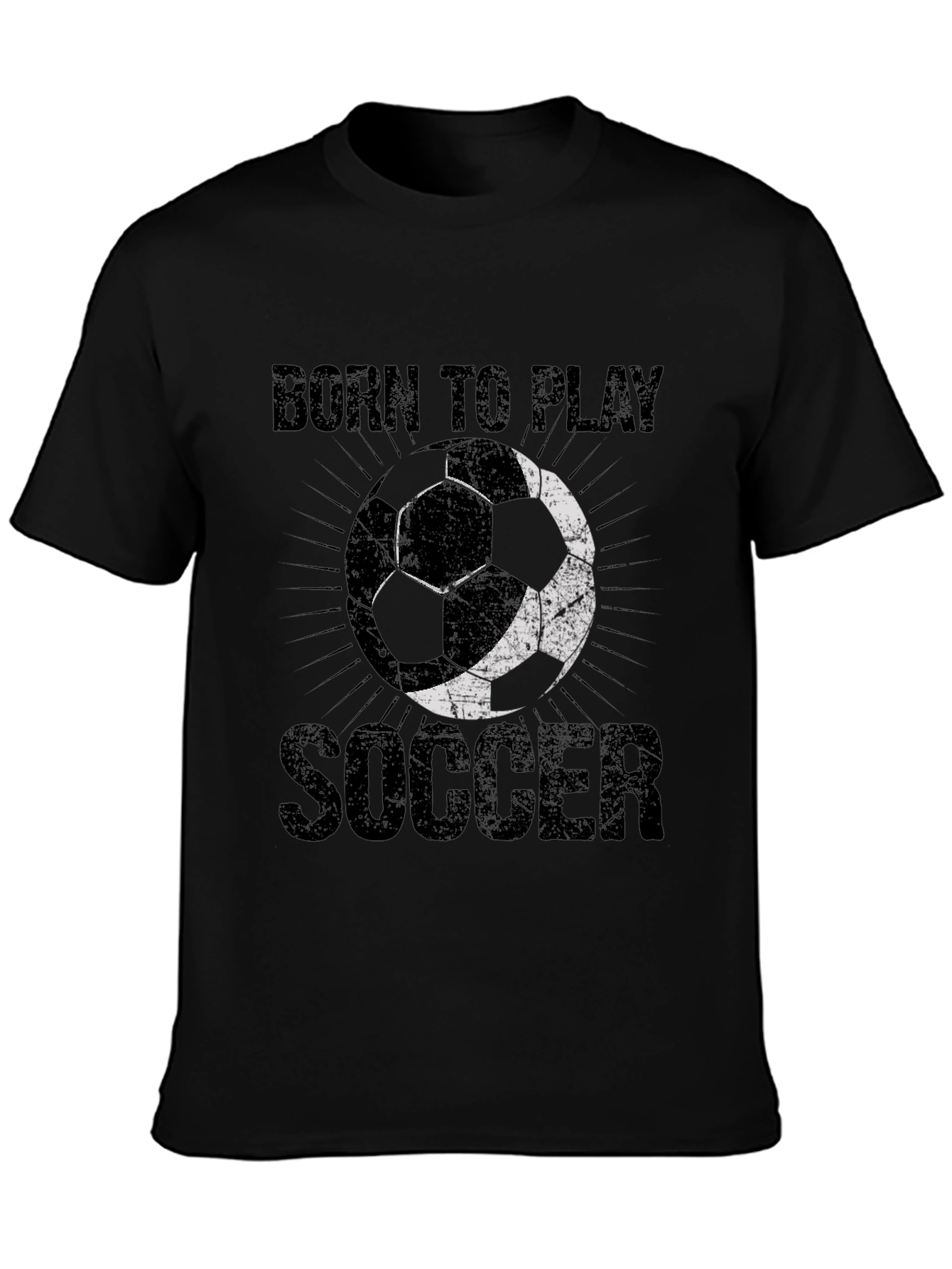 Born to Play Soccer Graphic T-Shirt