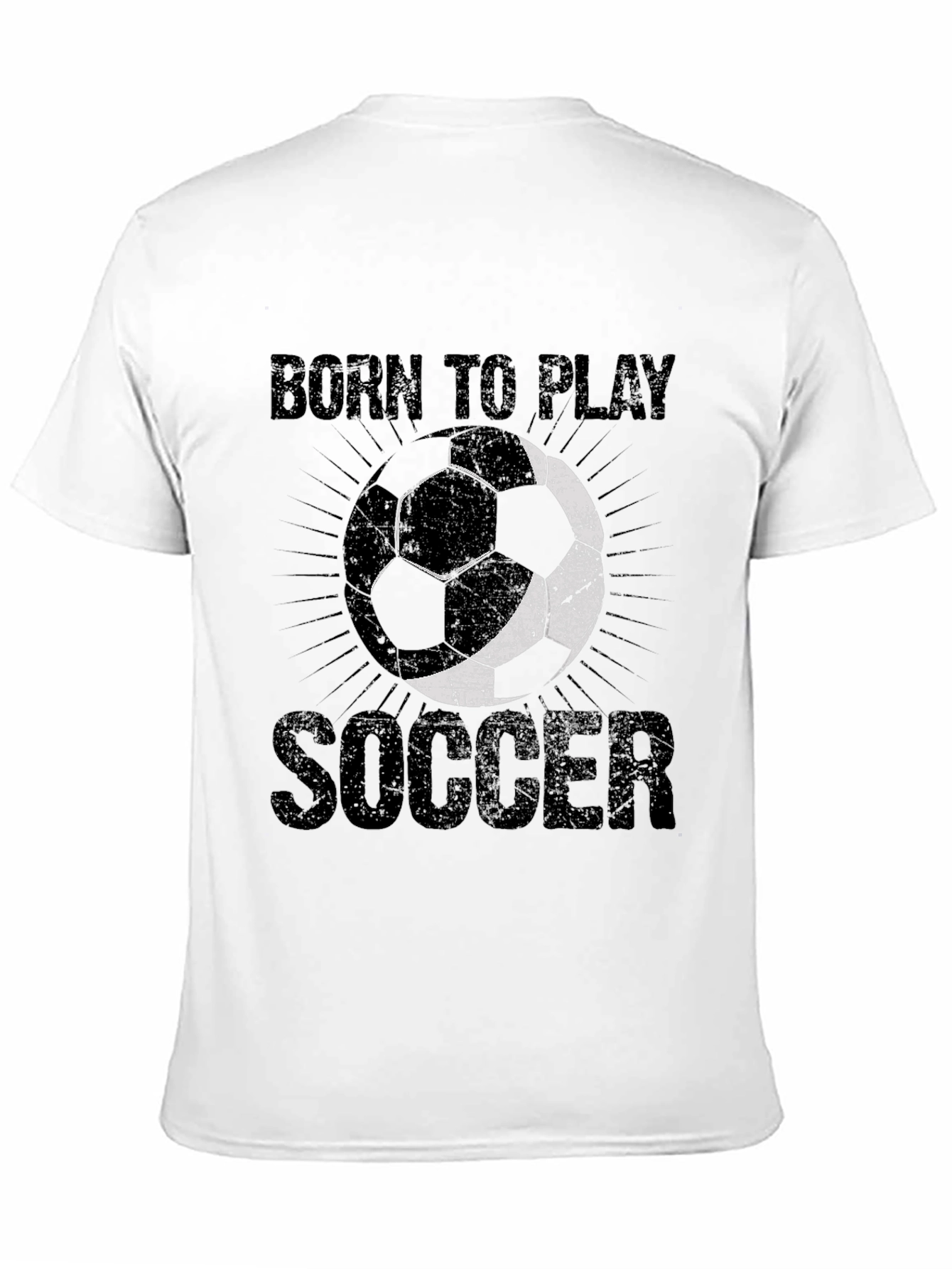 Born to Play Soccer Graphic T-Shirt