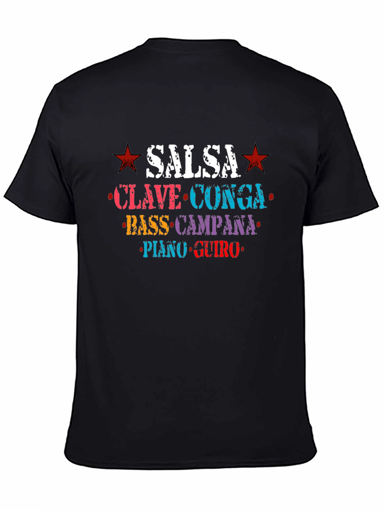Salsa Music Lover T-Shirt: Clave Conga Rhythm Tee