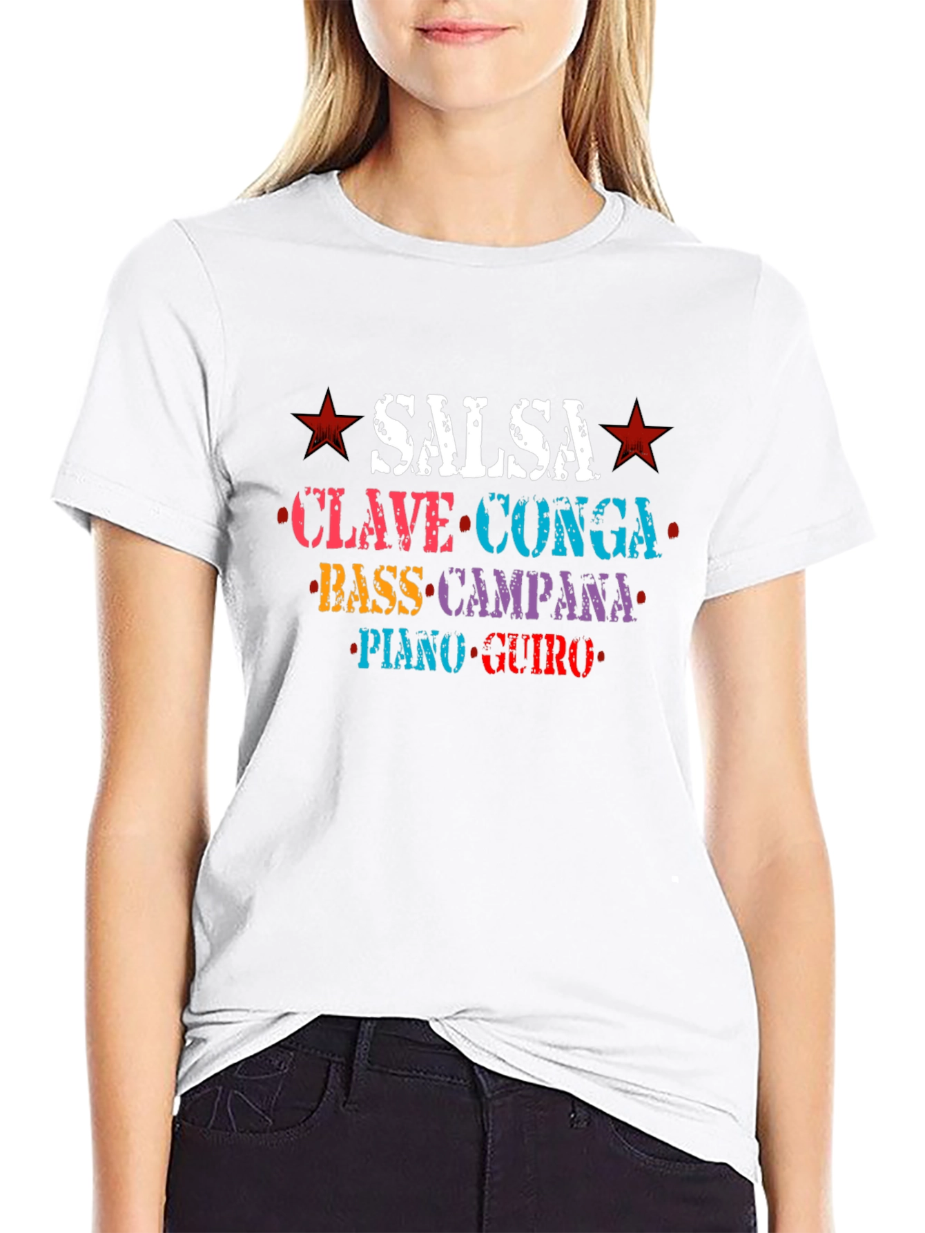 Salsa Music Lover T-Shirt: Clave Conga Rhythm Tee
