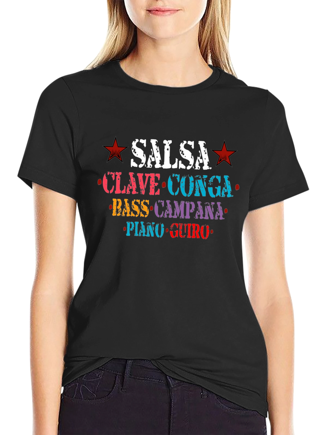 Salsa Music Lover T-Shirt: Clave Conga Rhythm Tee