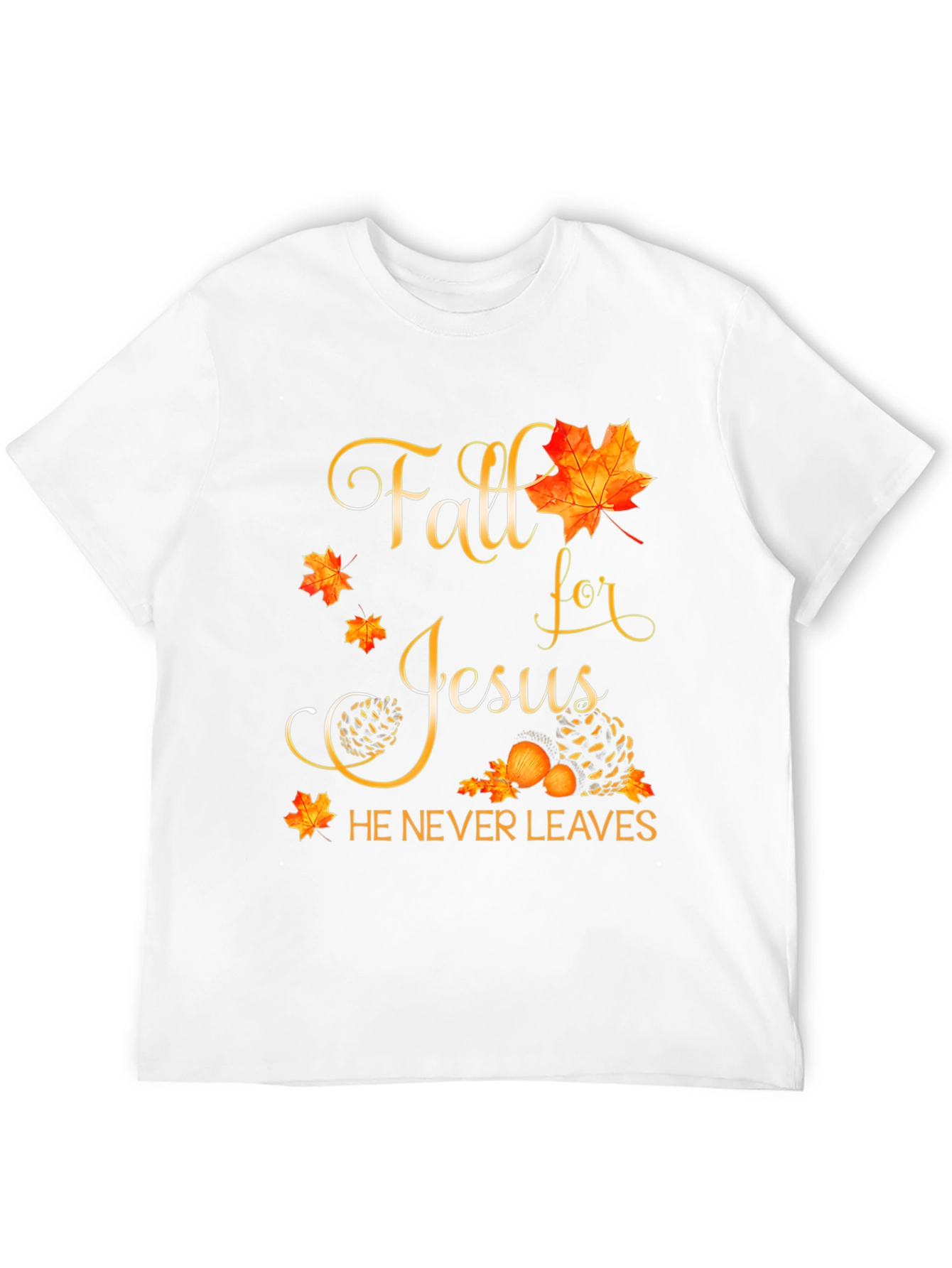 Fall for Jesus Black T-Shirt