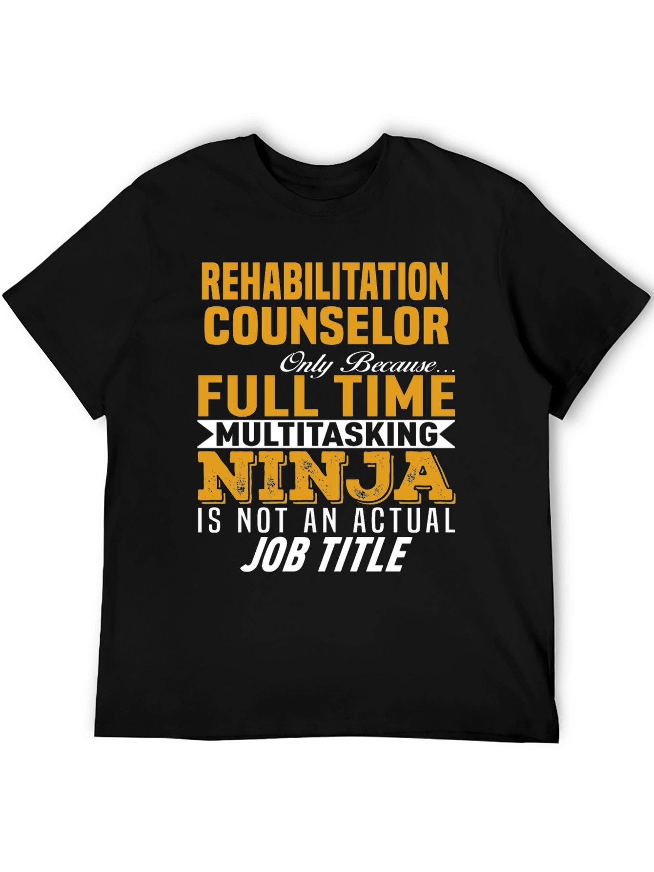 Rehabilitation Counselor Ninja T-Shirt