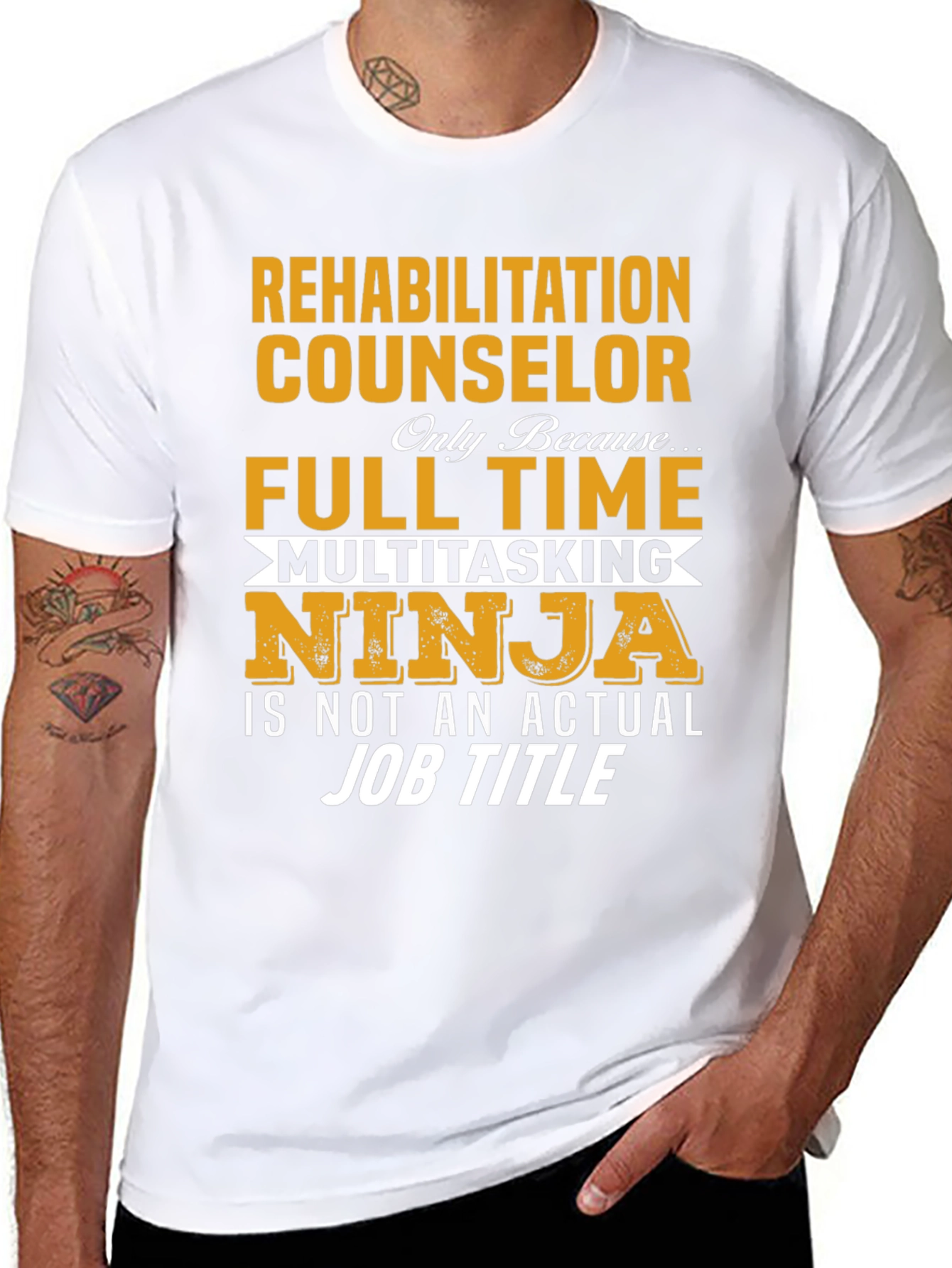 Rehabilitation Counselor Ninja T-Shirt