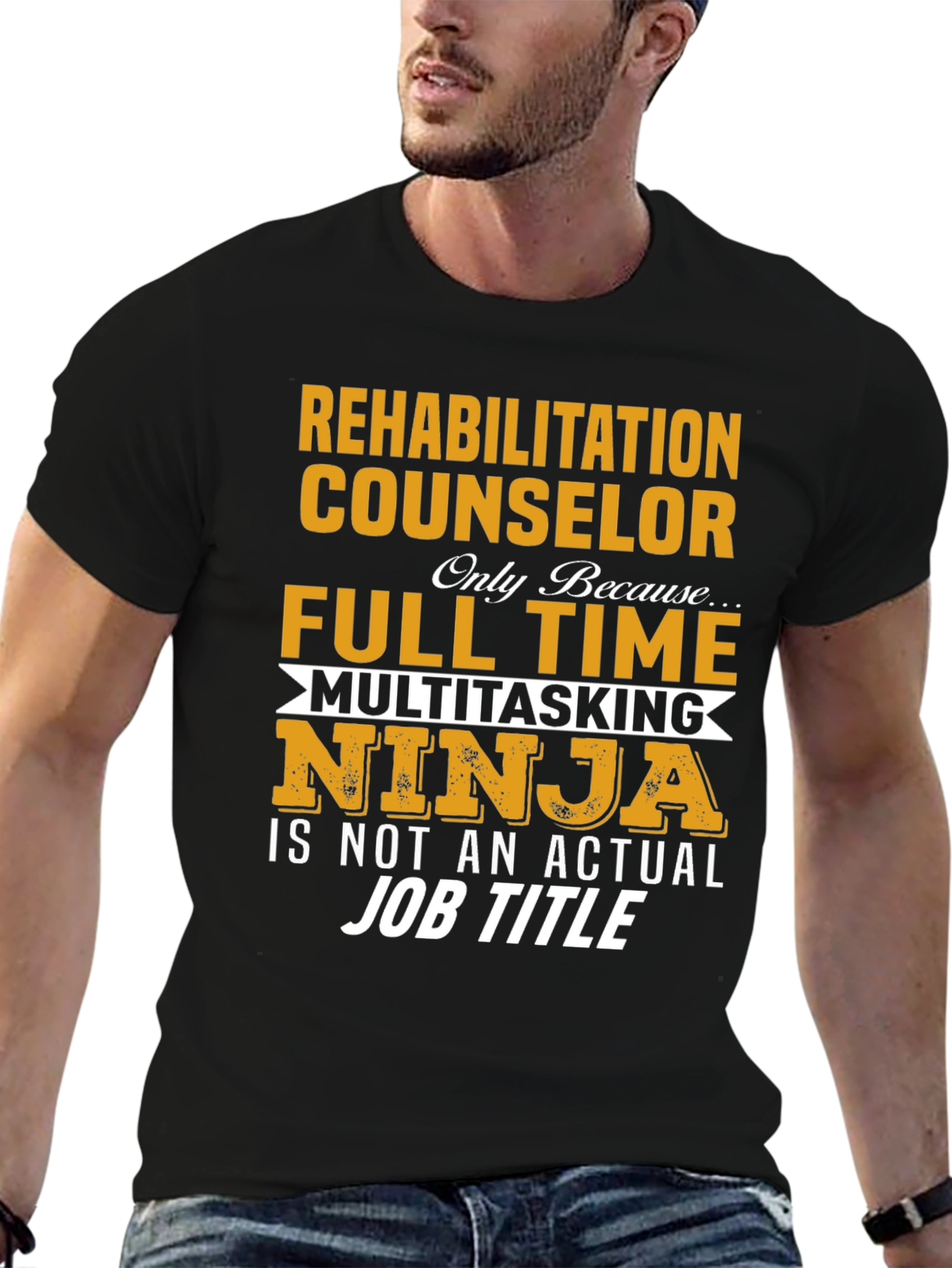 Rehabilitation Counselor Ninja T-Shirt