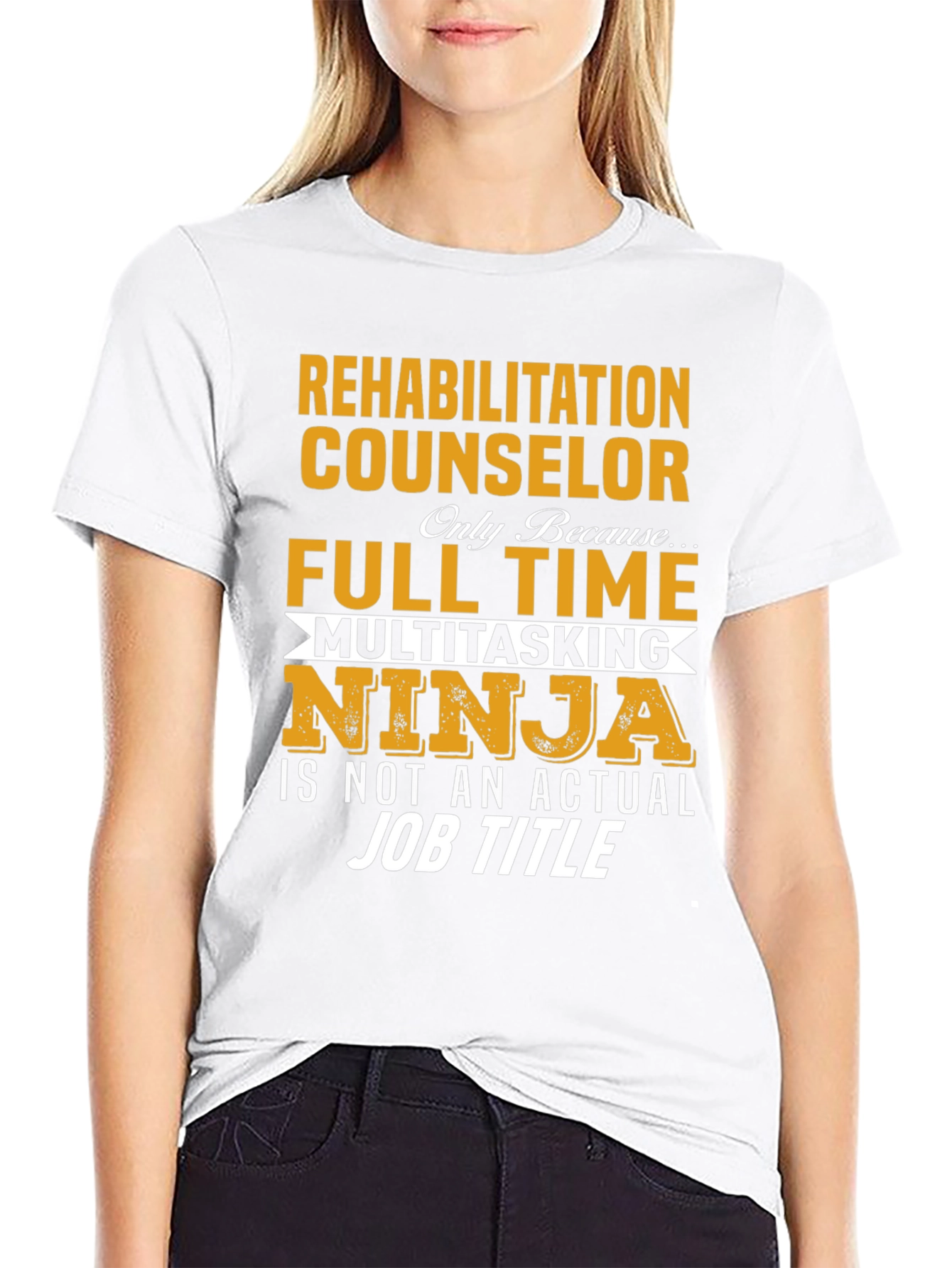 Rehabilitation Counselor Ninja T-Shirt