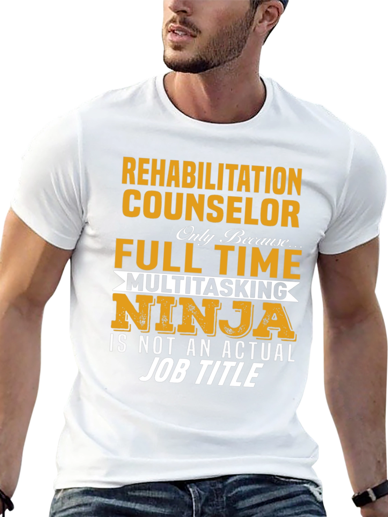 Rehabilitation Counselor Ninja T-Shirt