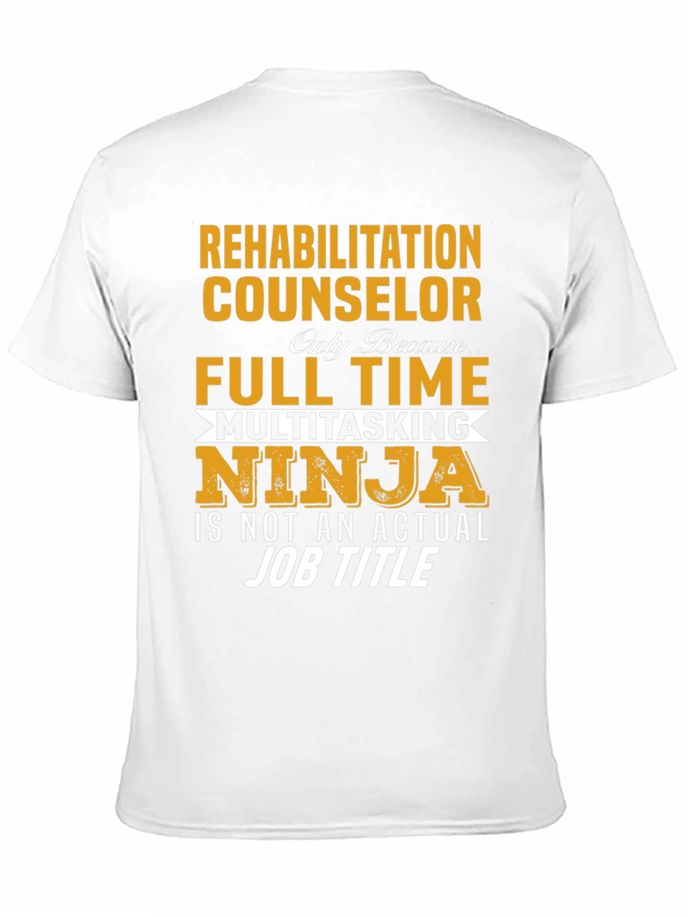 Rehabilitation Counselor Ninja T-Shirt