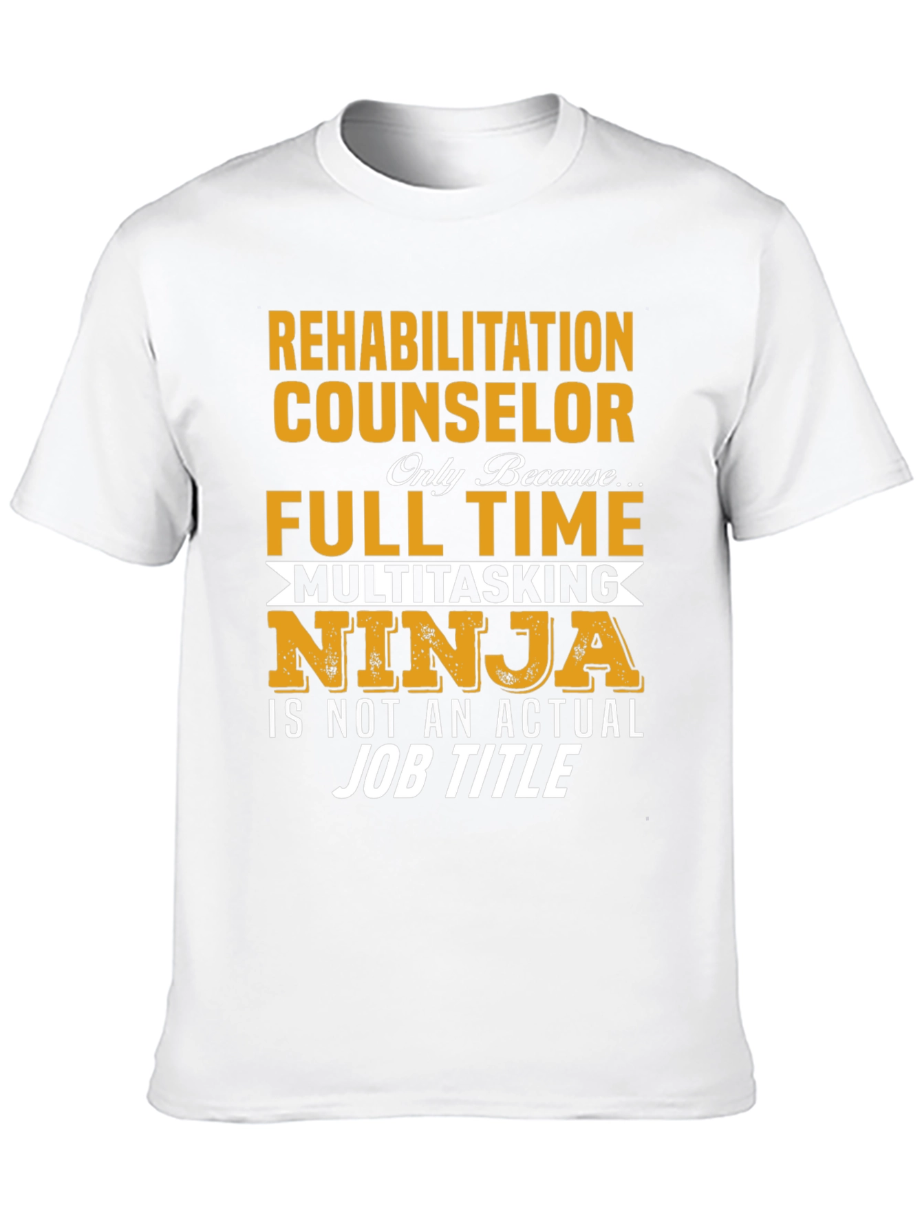 Rehabilitation Counselor Ninja T-Shirt