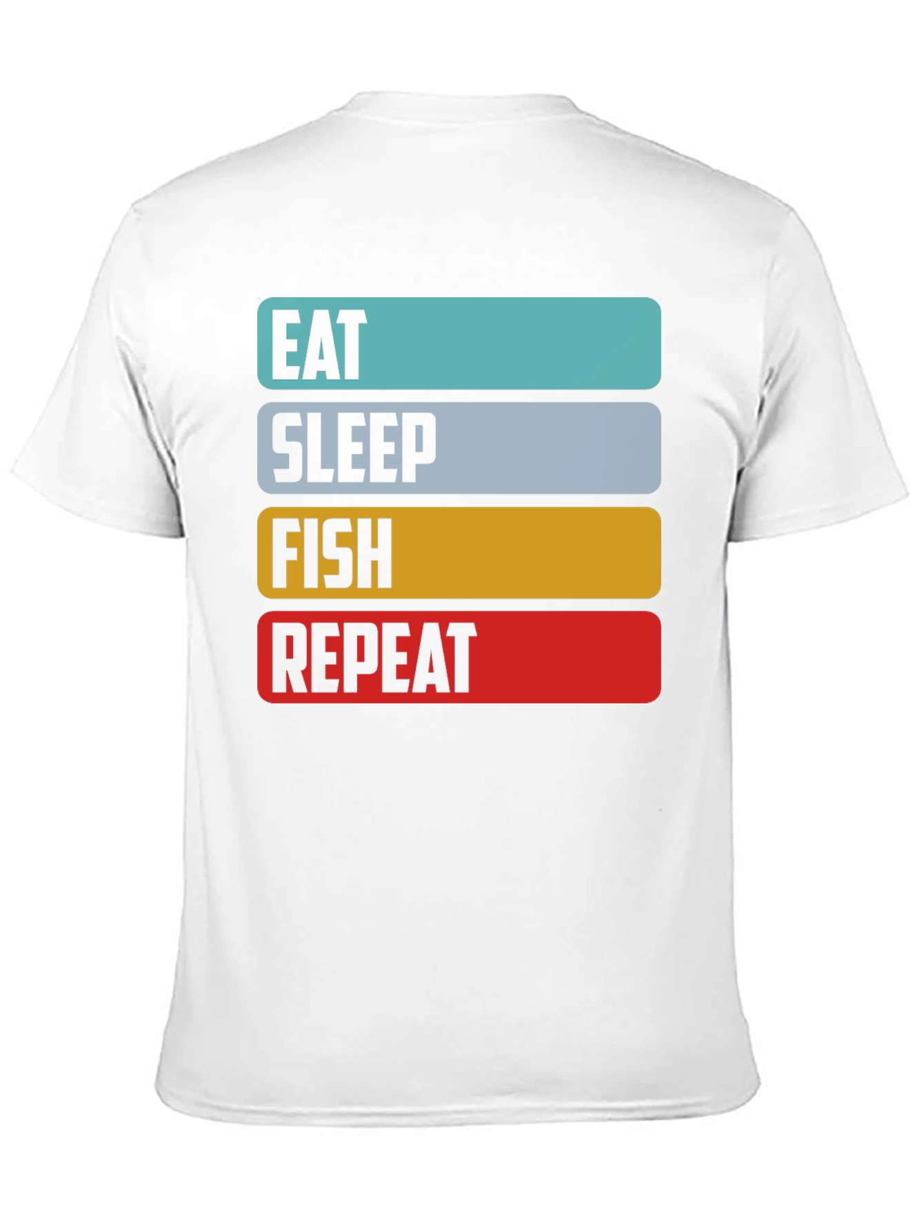 Eat Sleep Fish Repeat T-Shirt - Angler Gift