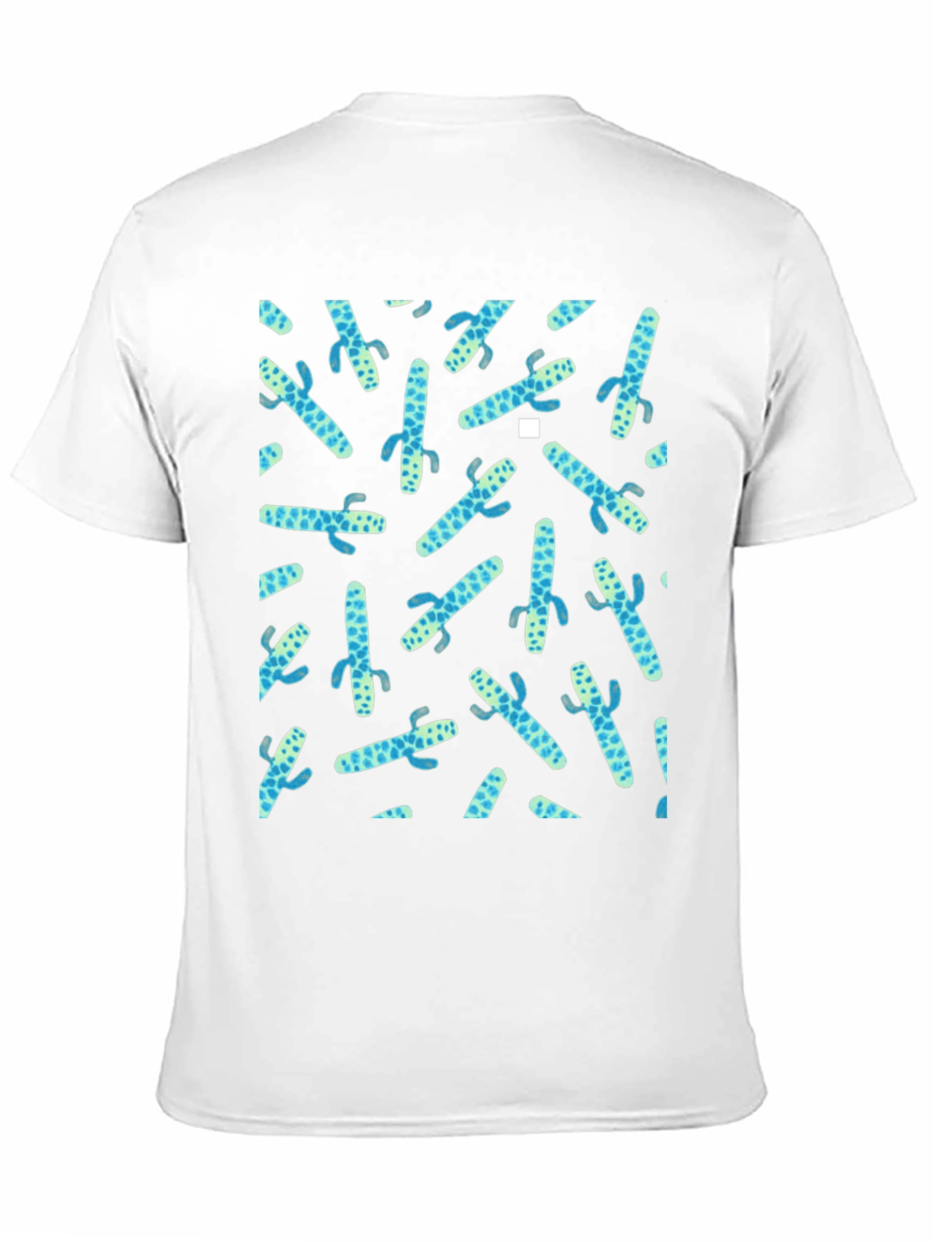 Cactus Print Crew Neck Tee