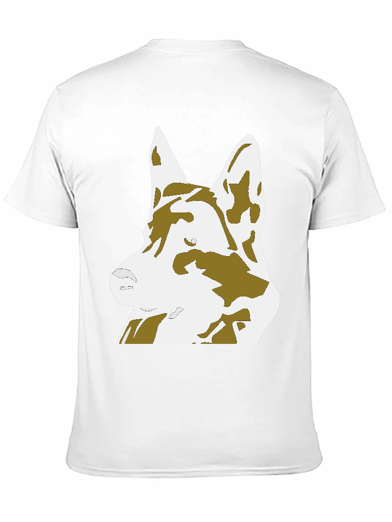 German Shepherd Graphic Tee - Black