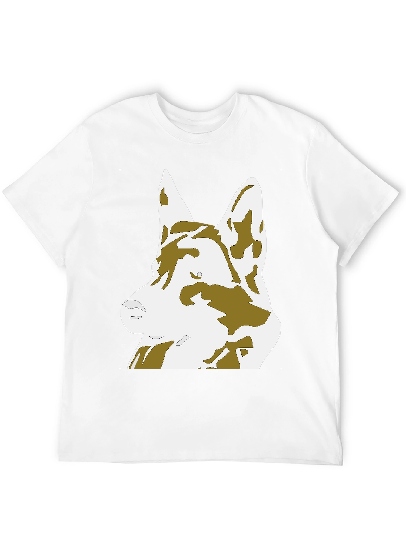 German Shepherd Graphic Tee - Black