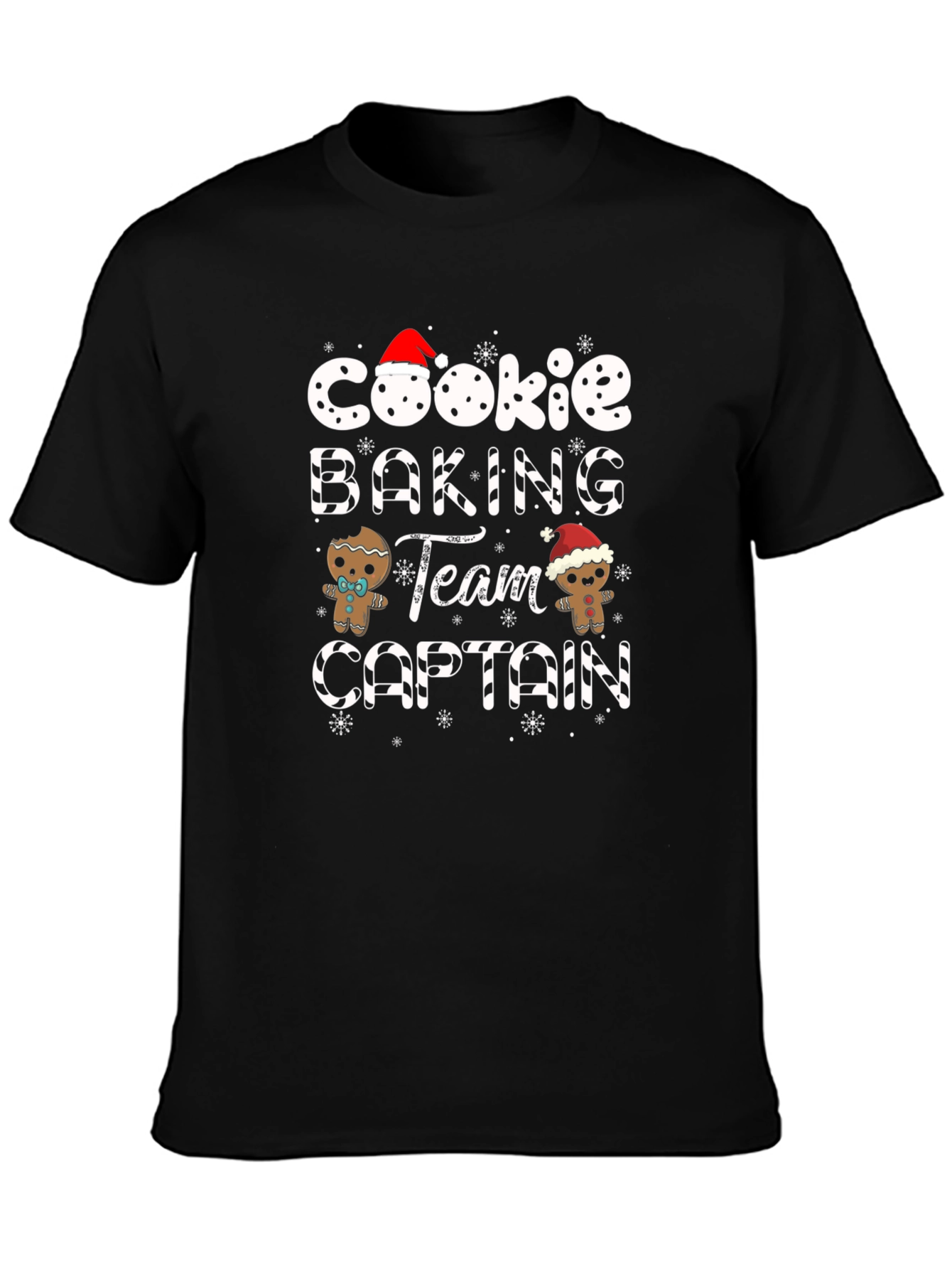 Cookie Baking Team Captain Christmas T-Shirt