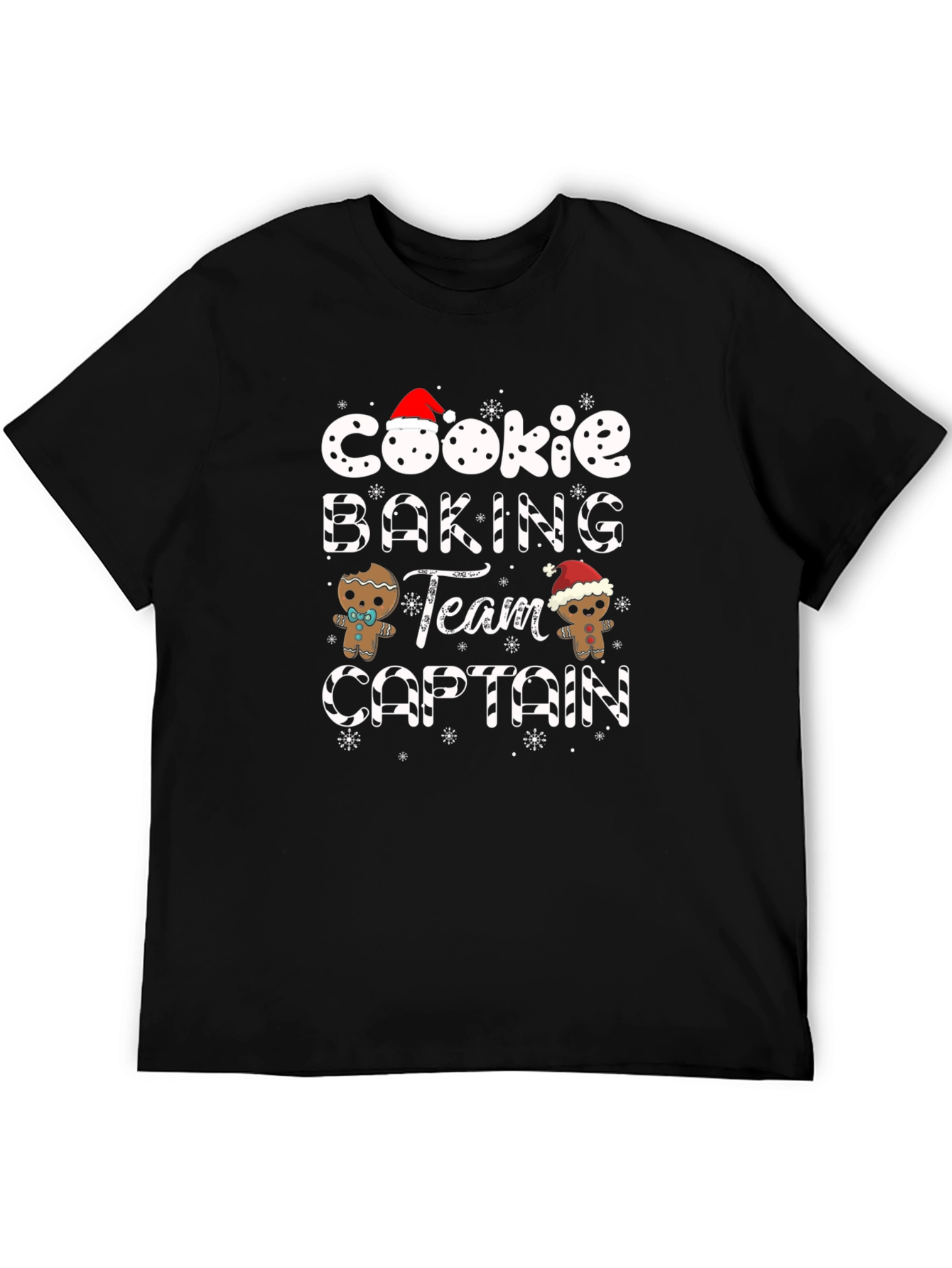 Cookie Baking Team Captain Christmas T-Shirt