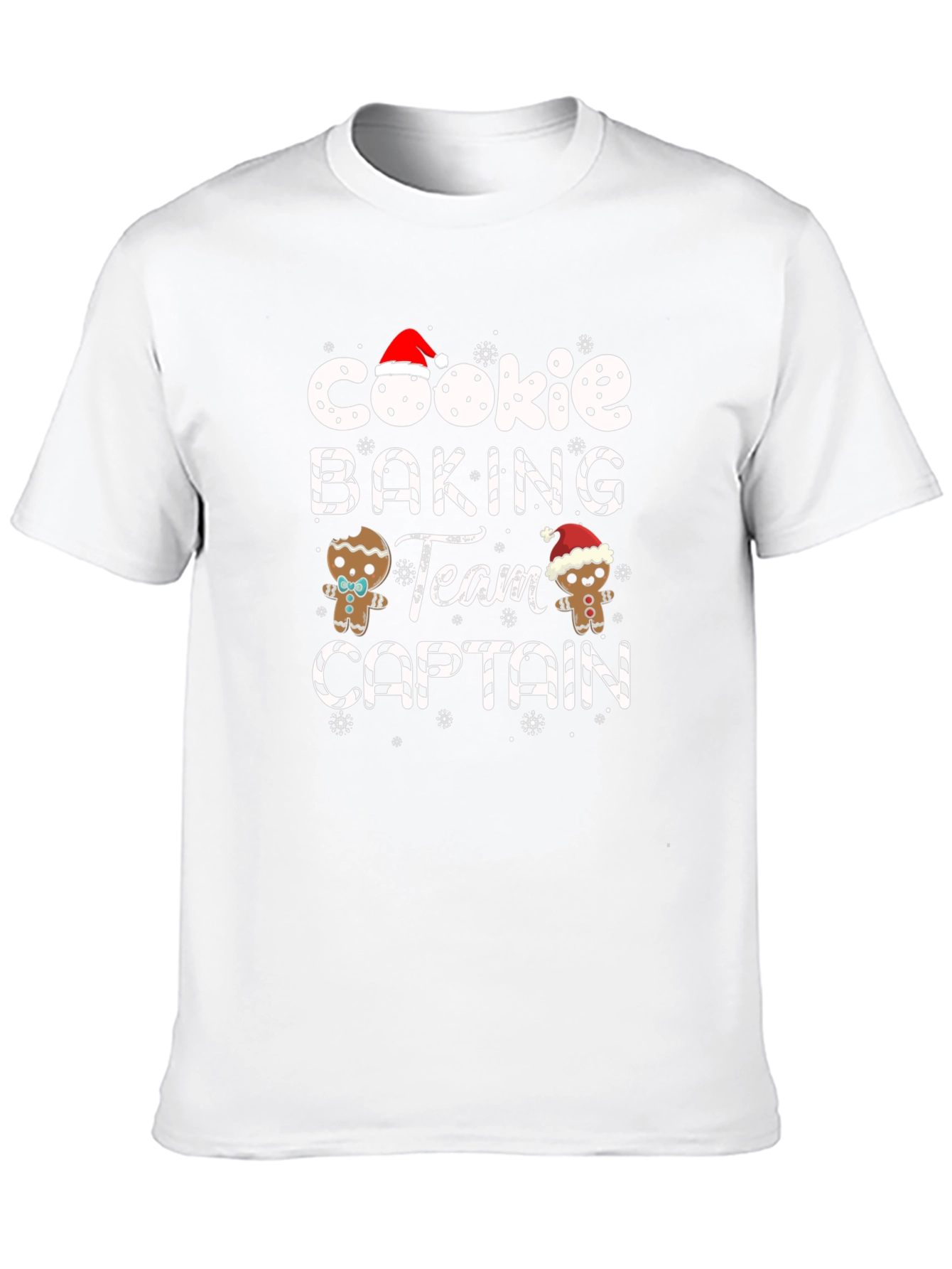 Cookie Baking Team Captain Christmas T-Shirt