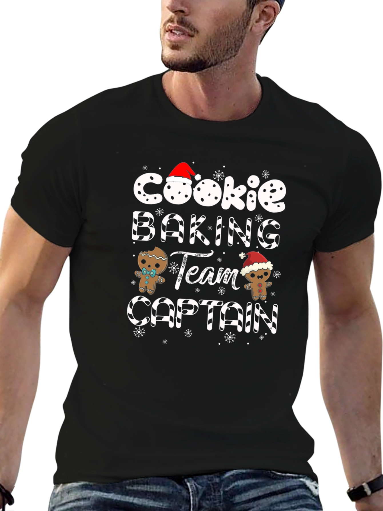 Cookie Baking Team Captain Christmas T-Shirt