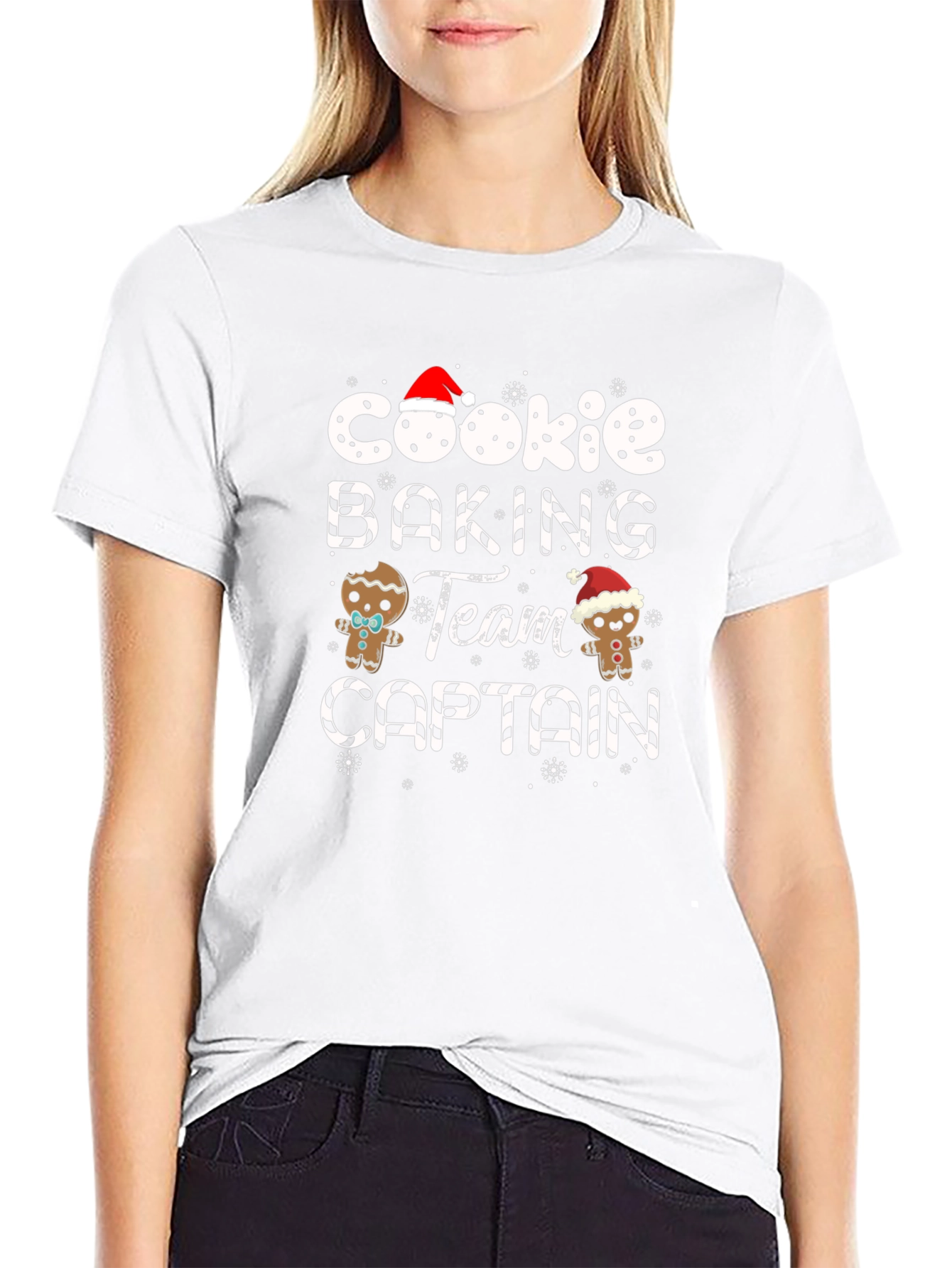 Cookie Baking Team Captain Christmas T-Shirt
