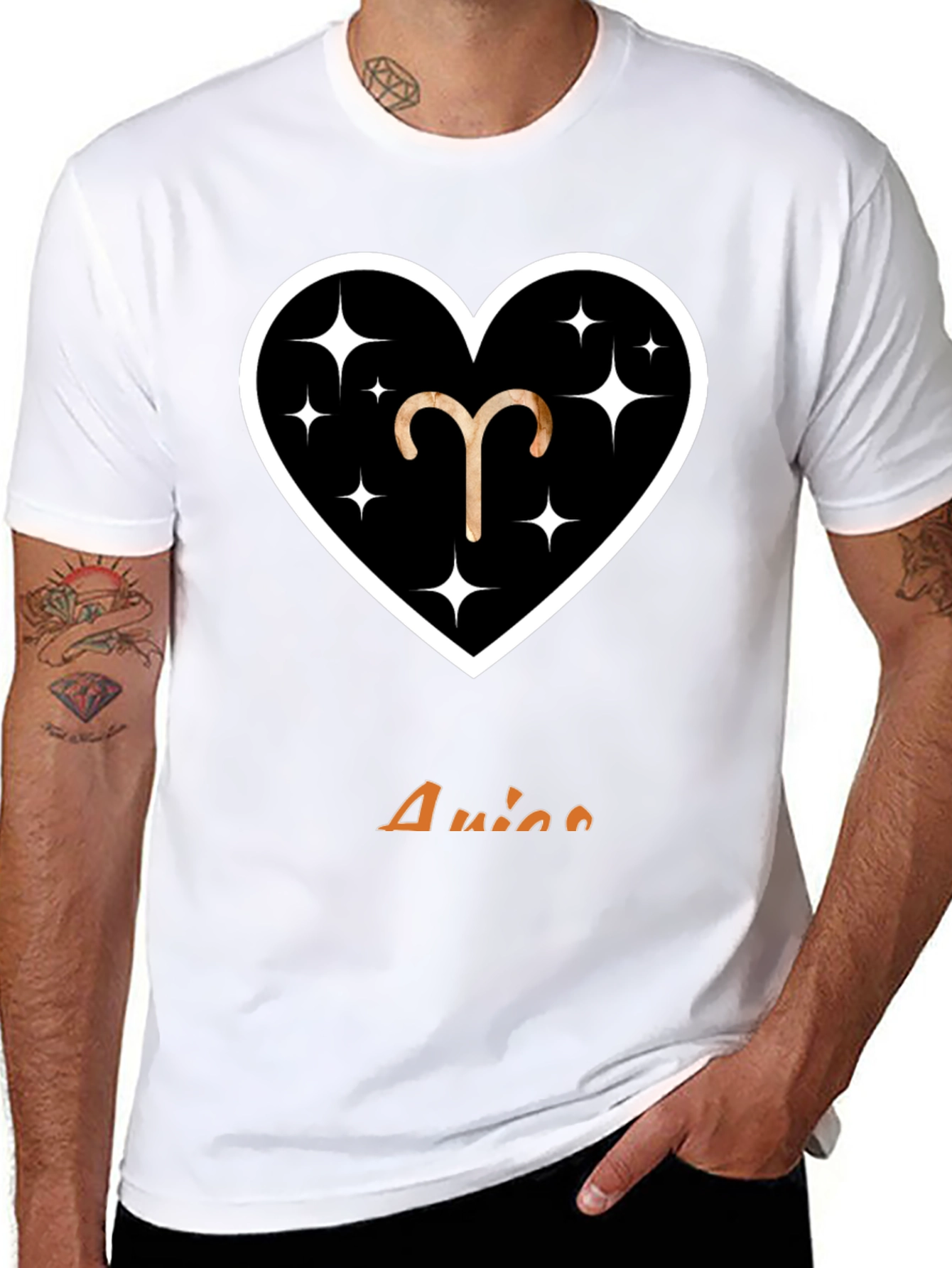 Aries Zodiac Sign T-Shirt