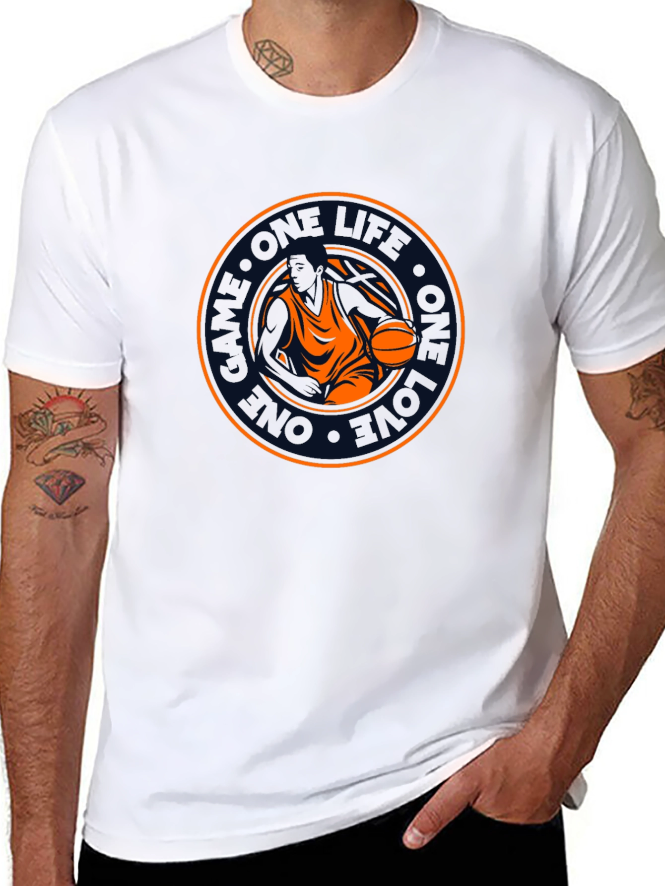 Basketball Game One Life T-Shirt