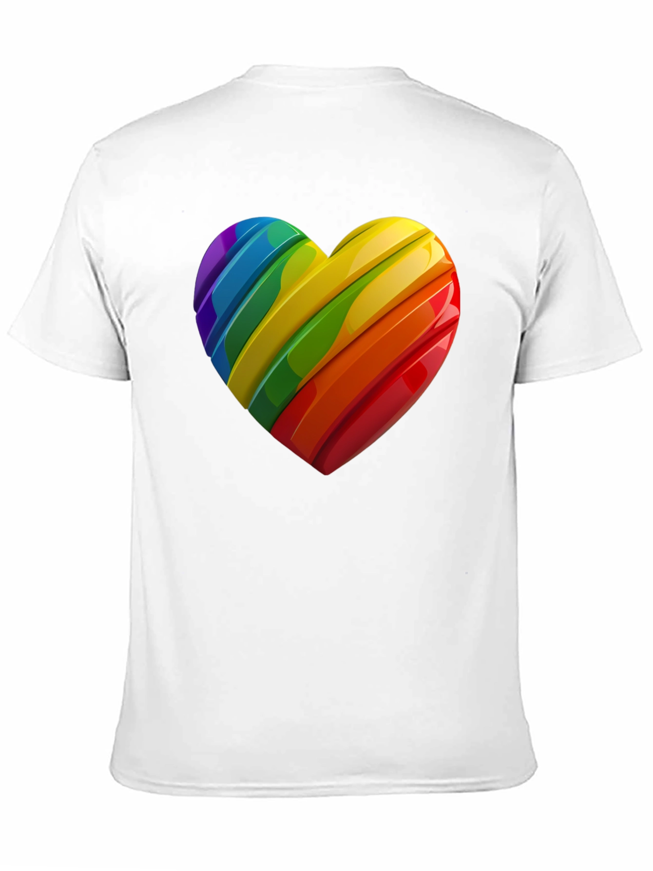 Rainbow Heart Pride T-Shirt