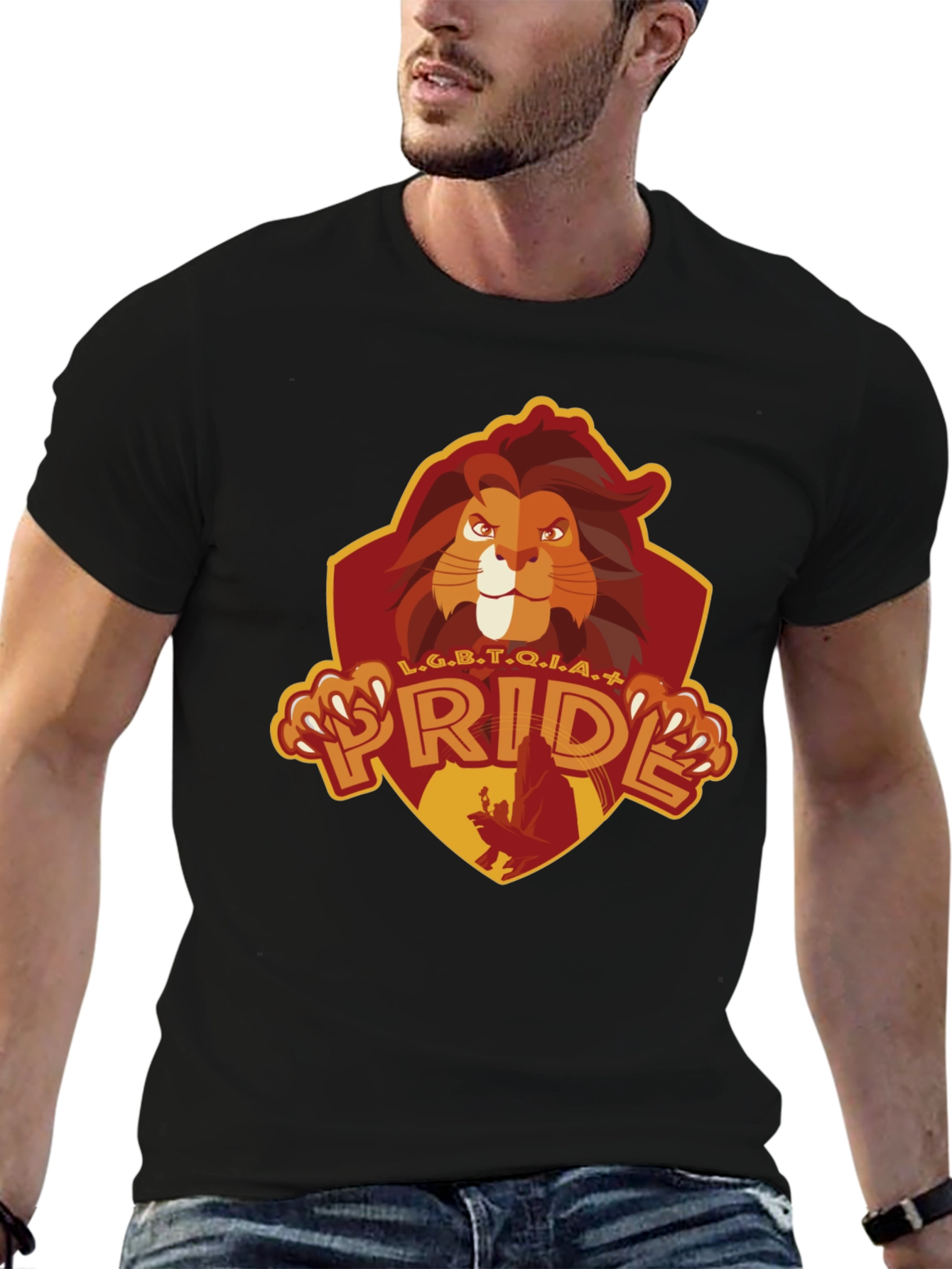 LGBTQIA+ Pride Lion King Inspired T-Shirt
