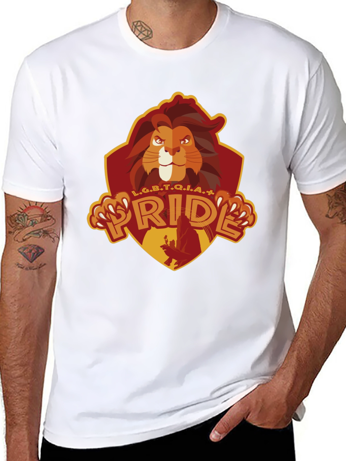 LGBTQIA+ Pride Lion King Inspired T-Shirt