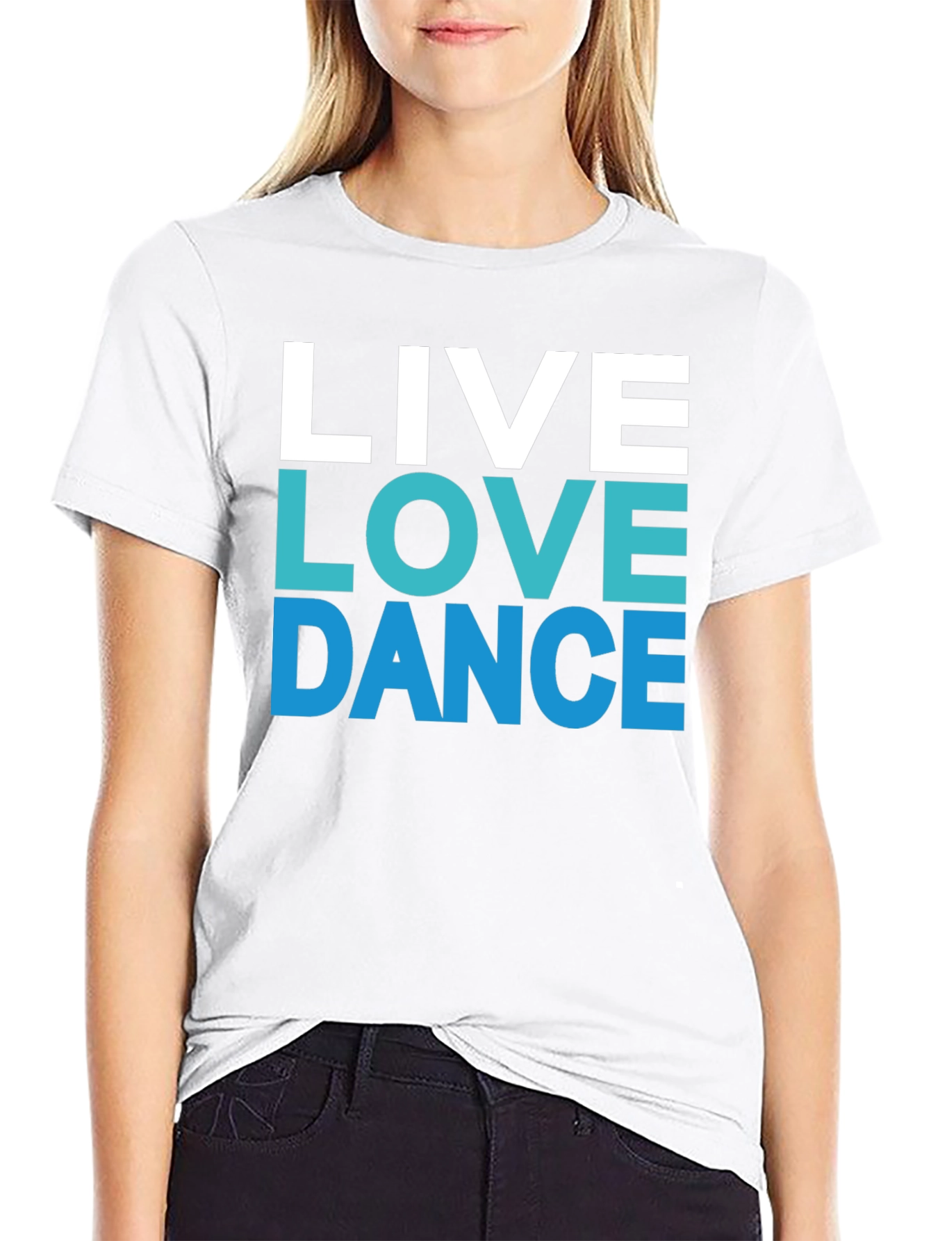 Live Love Dance Black T-Shirt