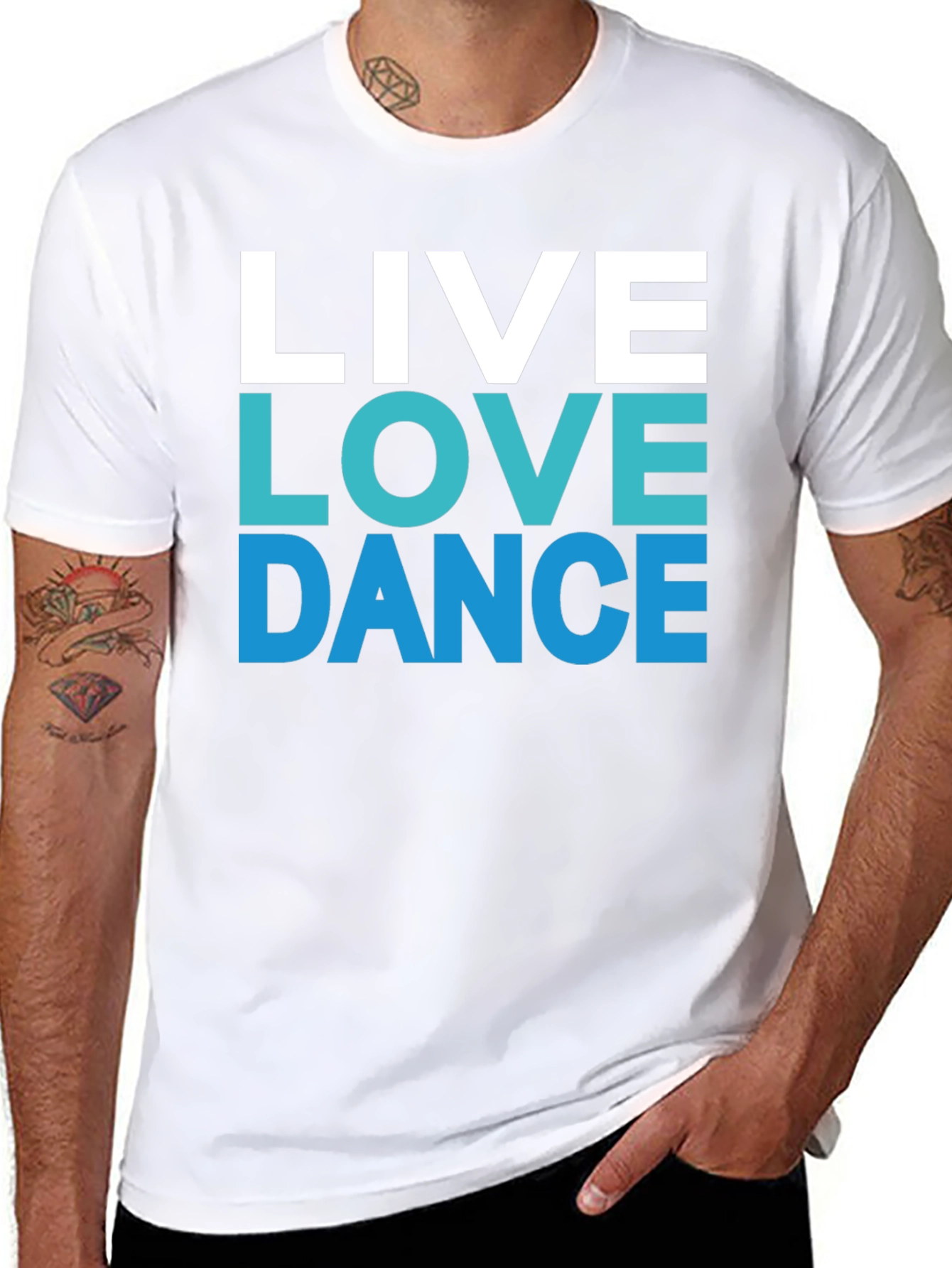 Live Love Dance Black T-Shirt
