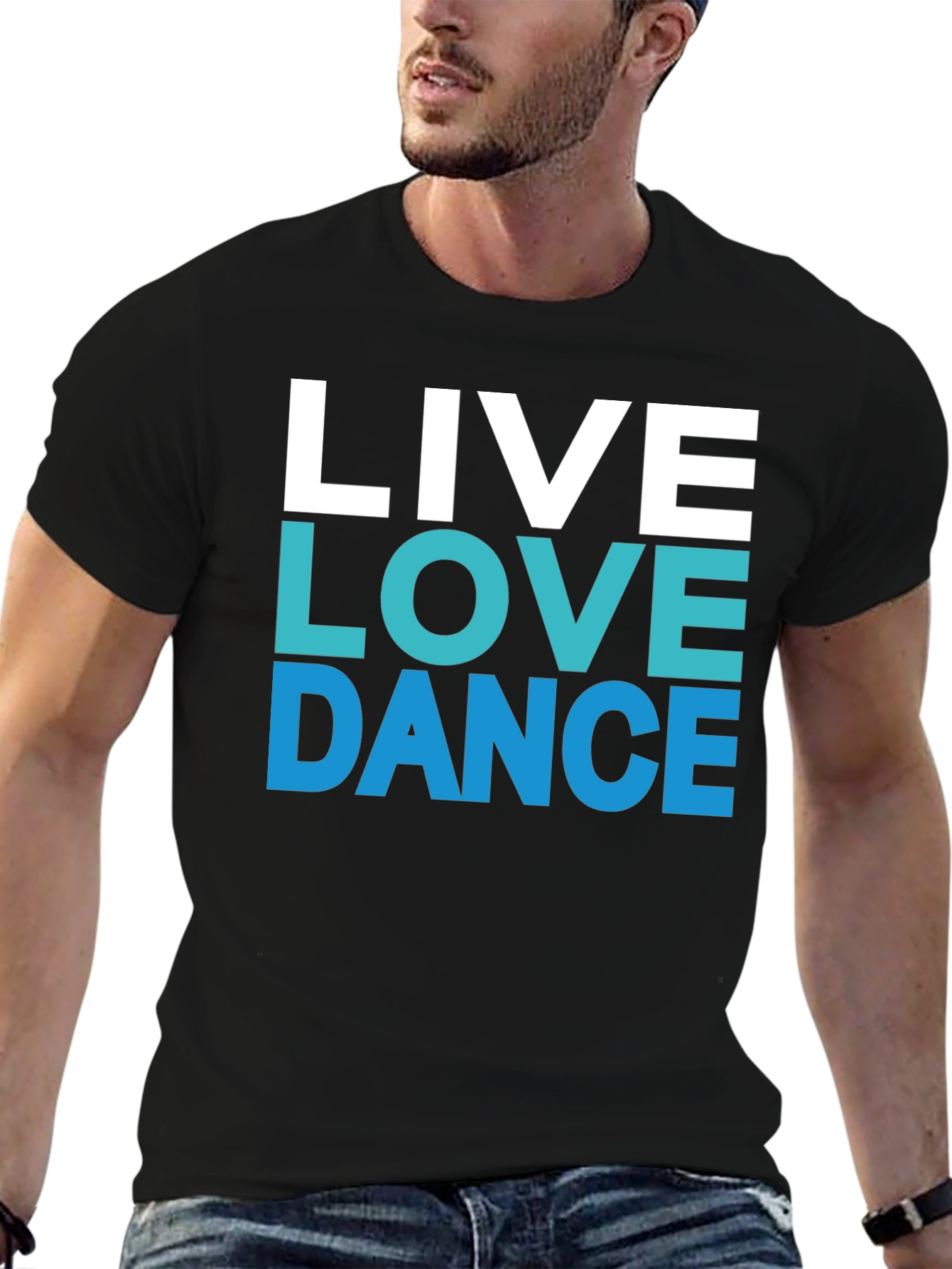 Live Love Dance Black T-Shirt