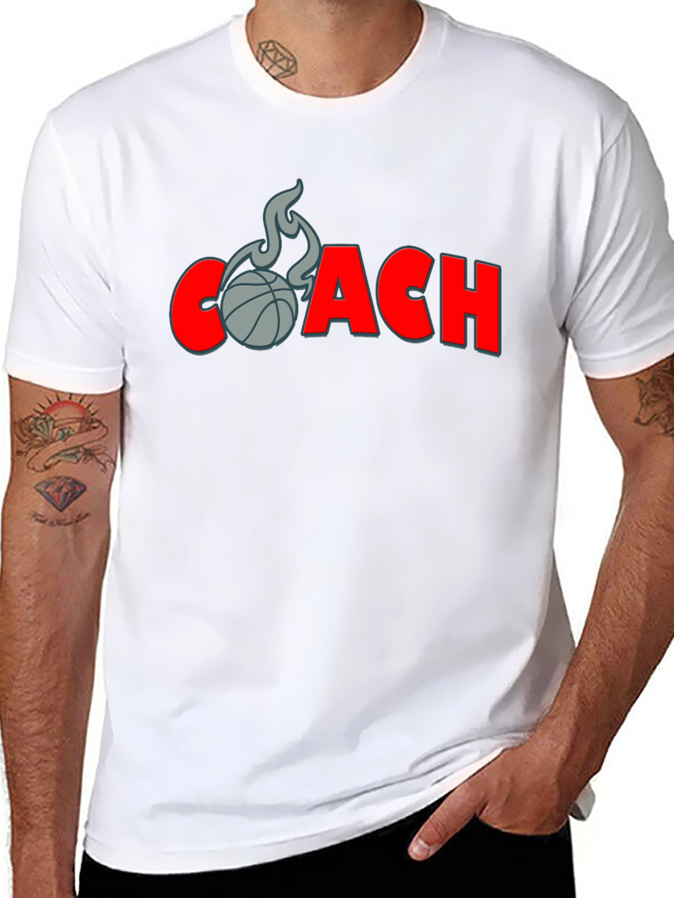 Basketball Coach T-Shirt - Graphic Tee