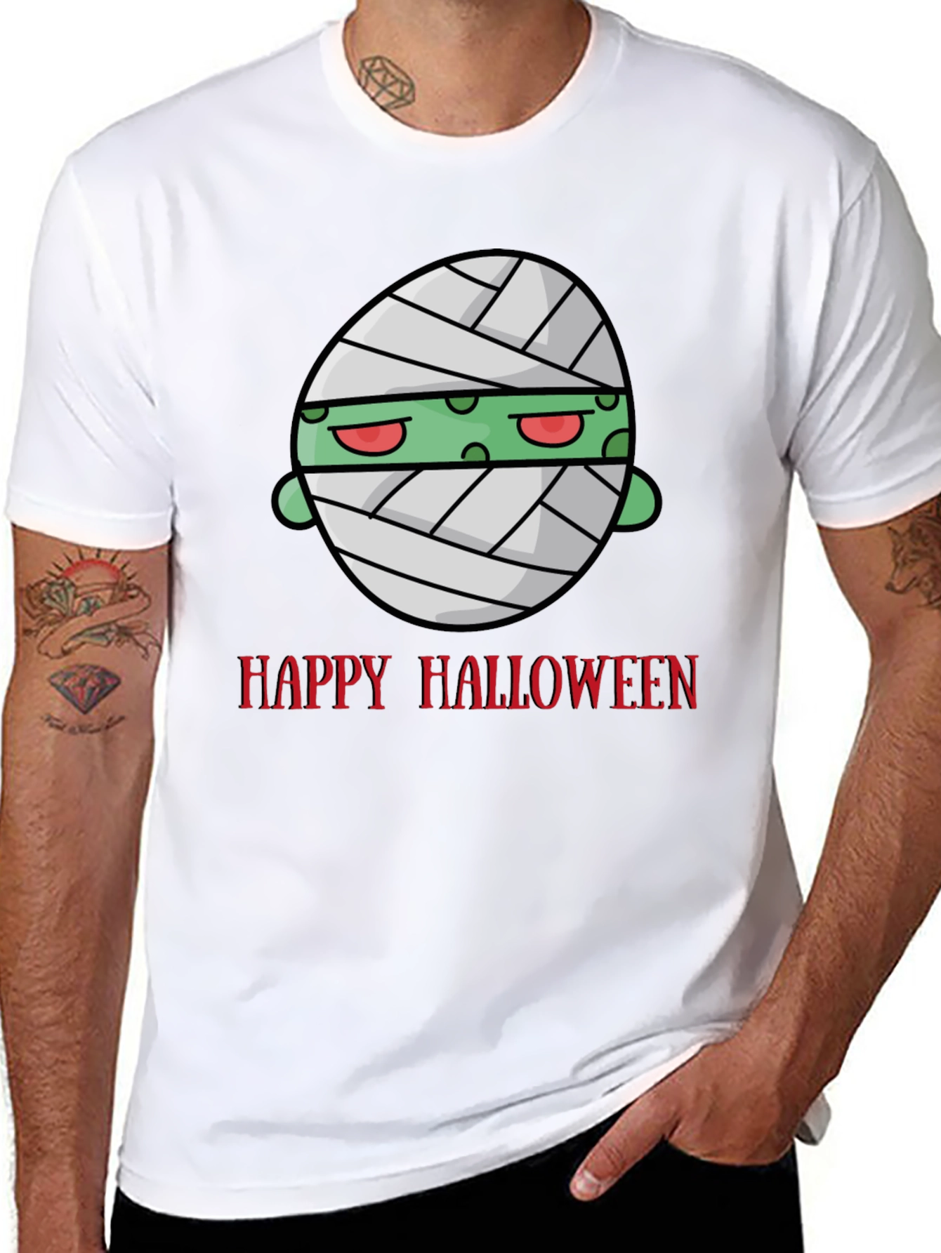 Mummy Monster Halloween T-Shirt