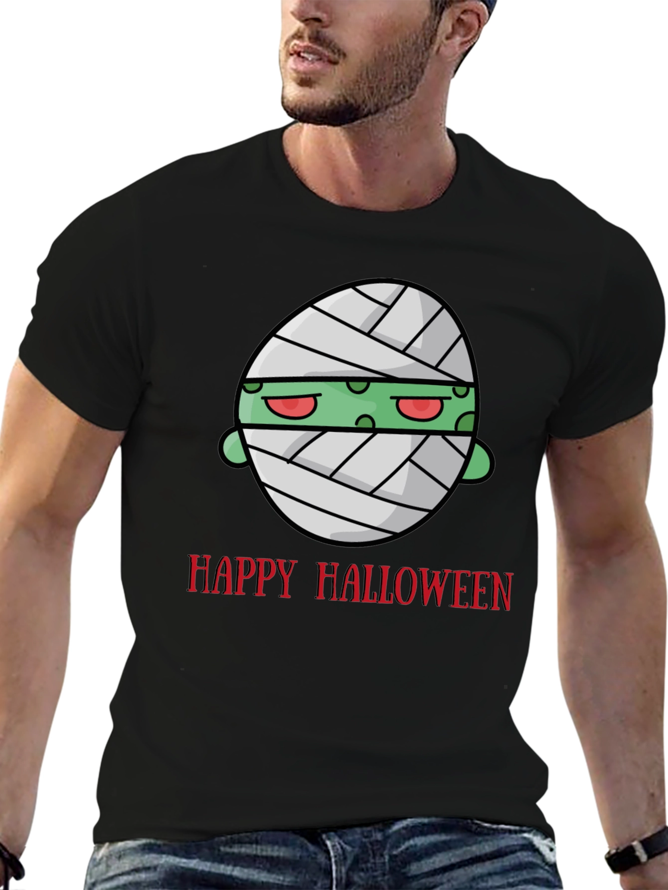 Mummy Monster Halloween T-Shirt